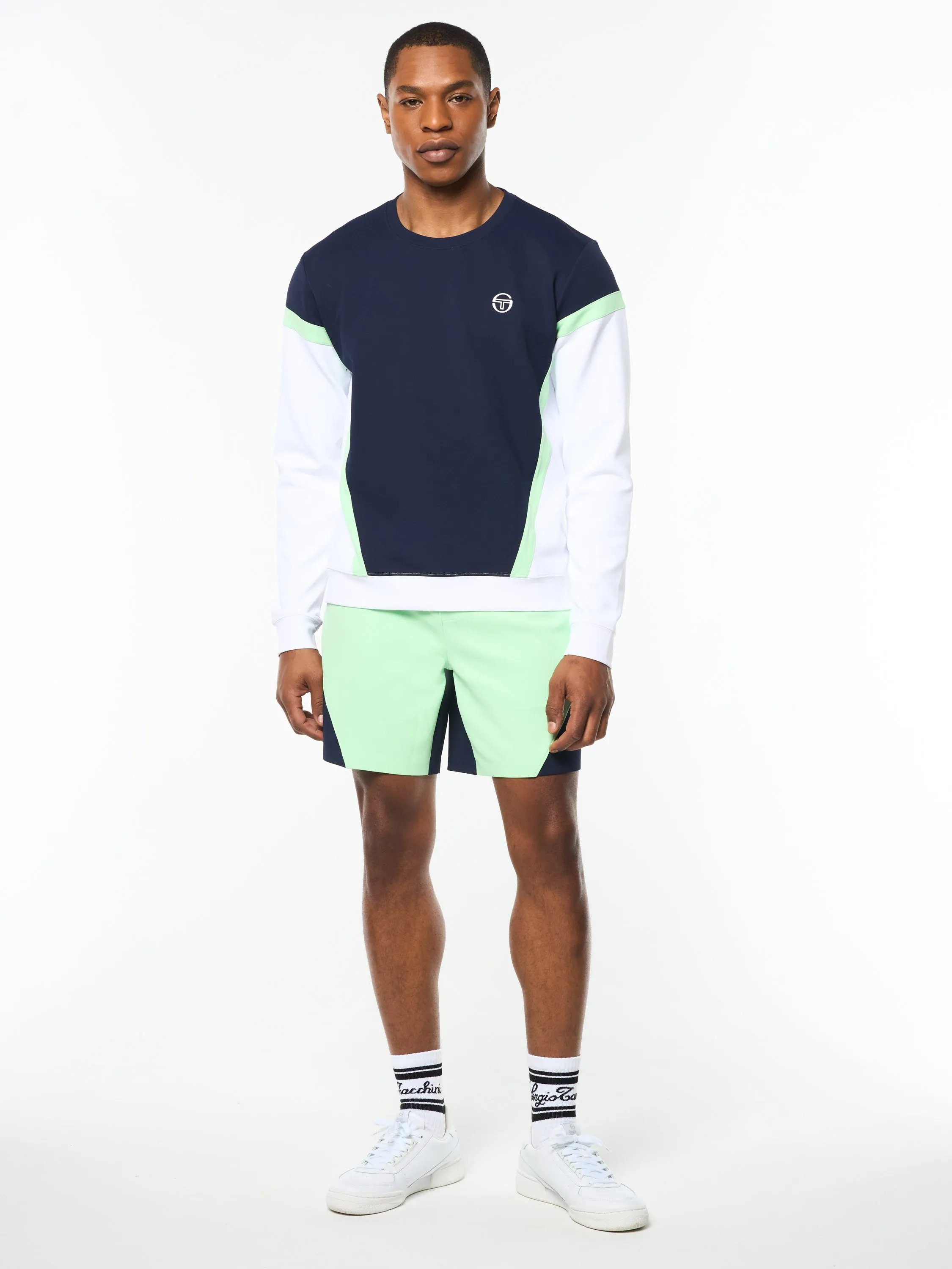 Pagia Crewneck- Maritime Blue sold by Sergio Tacchini product image thumbnail 2