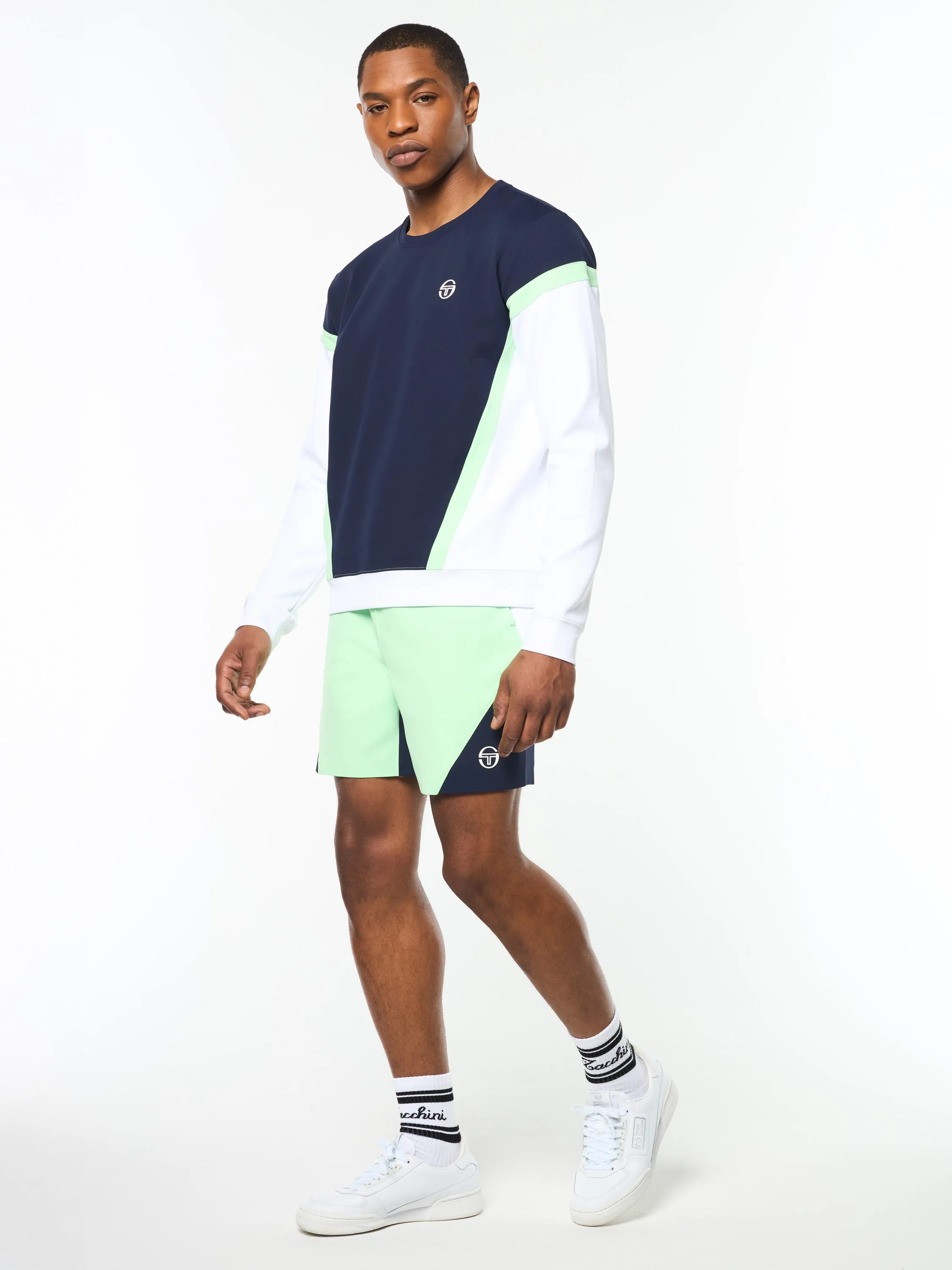 Pagia Crewneck- Maritime Blue sold by Sergio Tacchini product image thumbnail 3