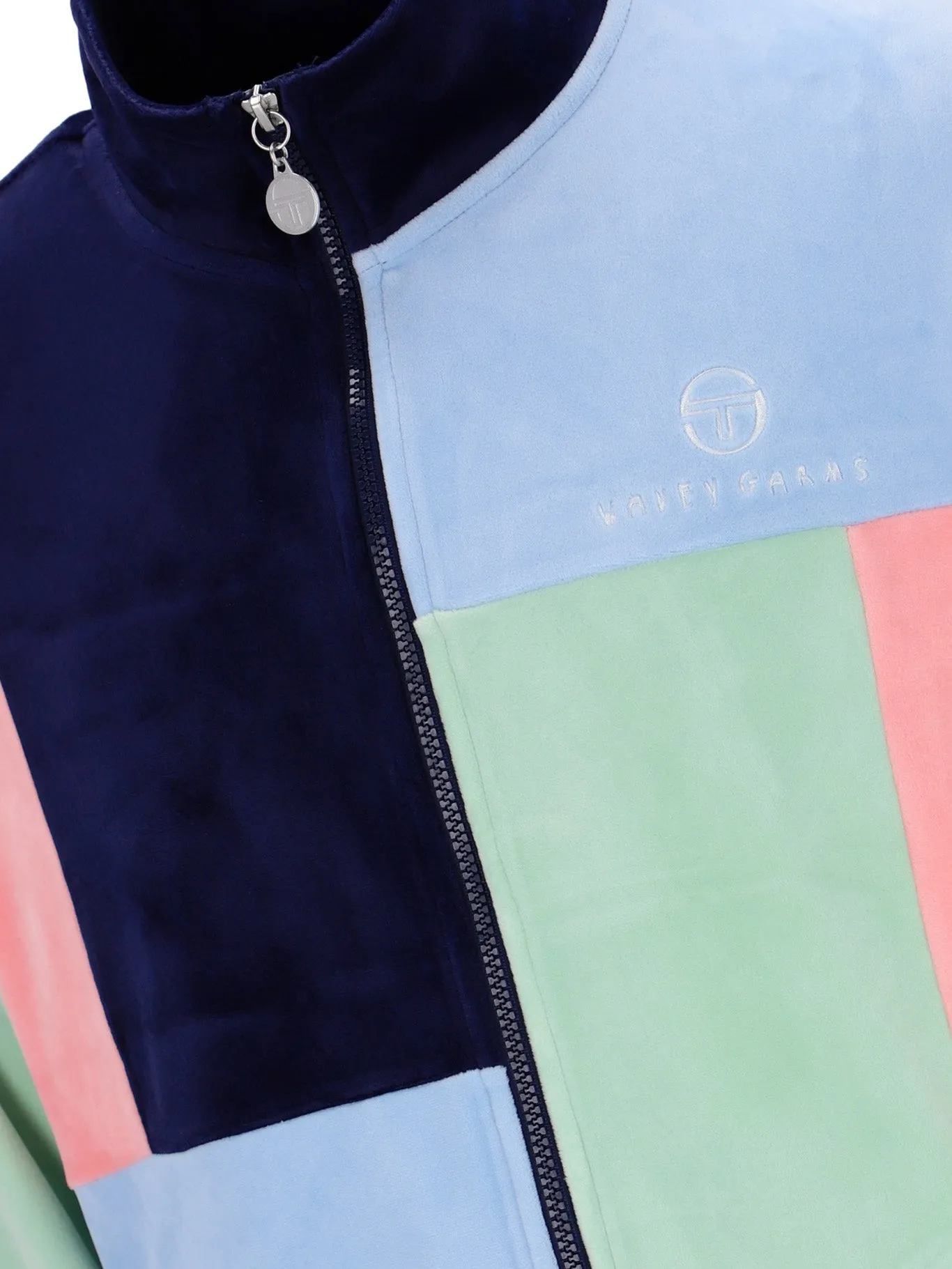 Haze Velour Track Jacket- Maritime Blue sold by Sergio Tacchini product image thumbnail 5