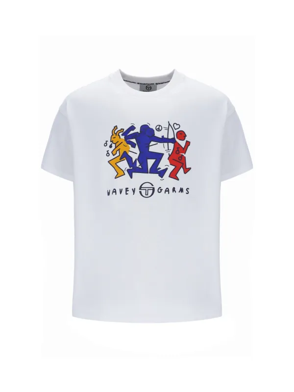 Tempo Rave T-Shirt- Brilliant White sold by Sergio Tacchini