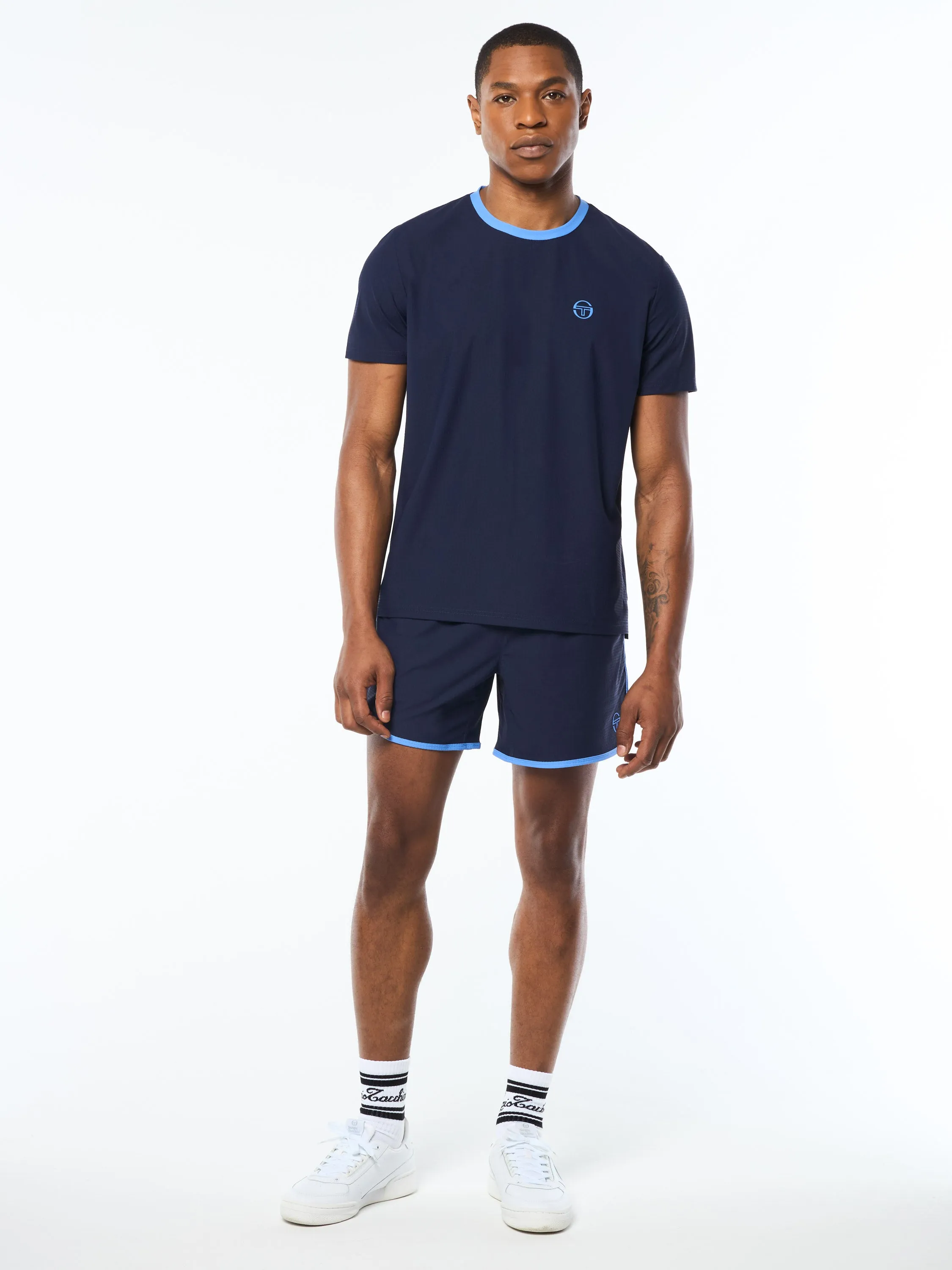 Grata Active T-Shirt- Maritime Blue sold by Sergio Tacchini product image thumbnail 2
