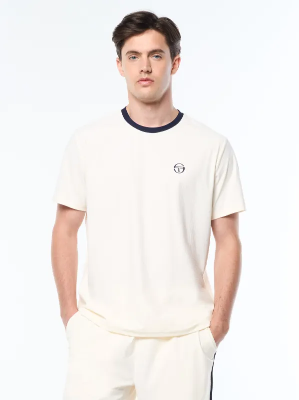 Grata Active T-Shirt- Gardenia sold by Sergio Tacchini