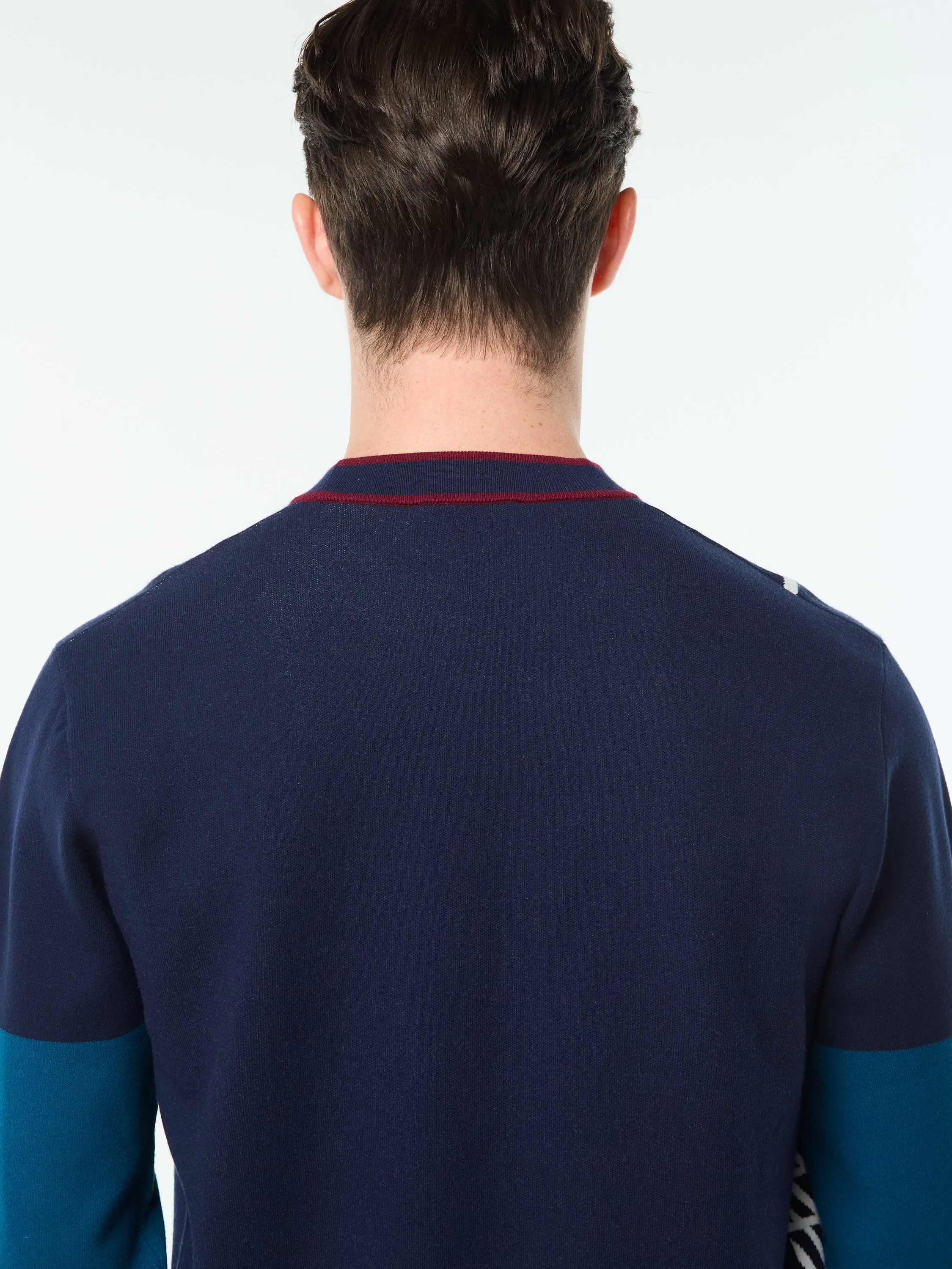 Nota Crewneck- Maritime Blue sold by Sergio Tacchini product image thumbnail 5