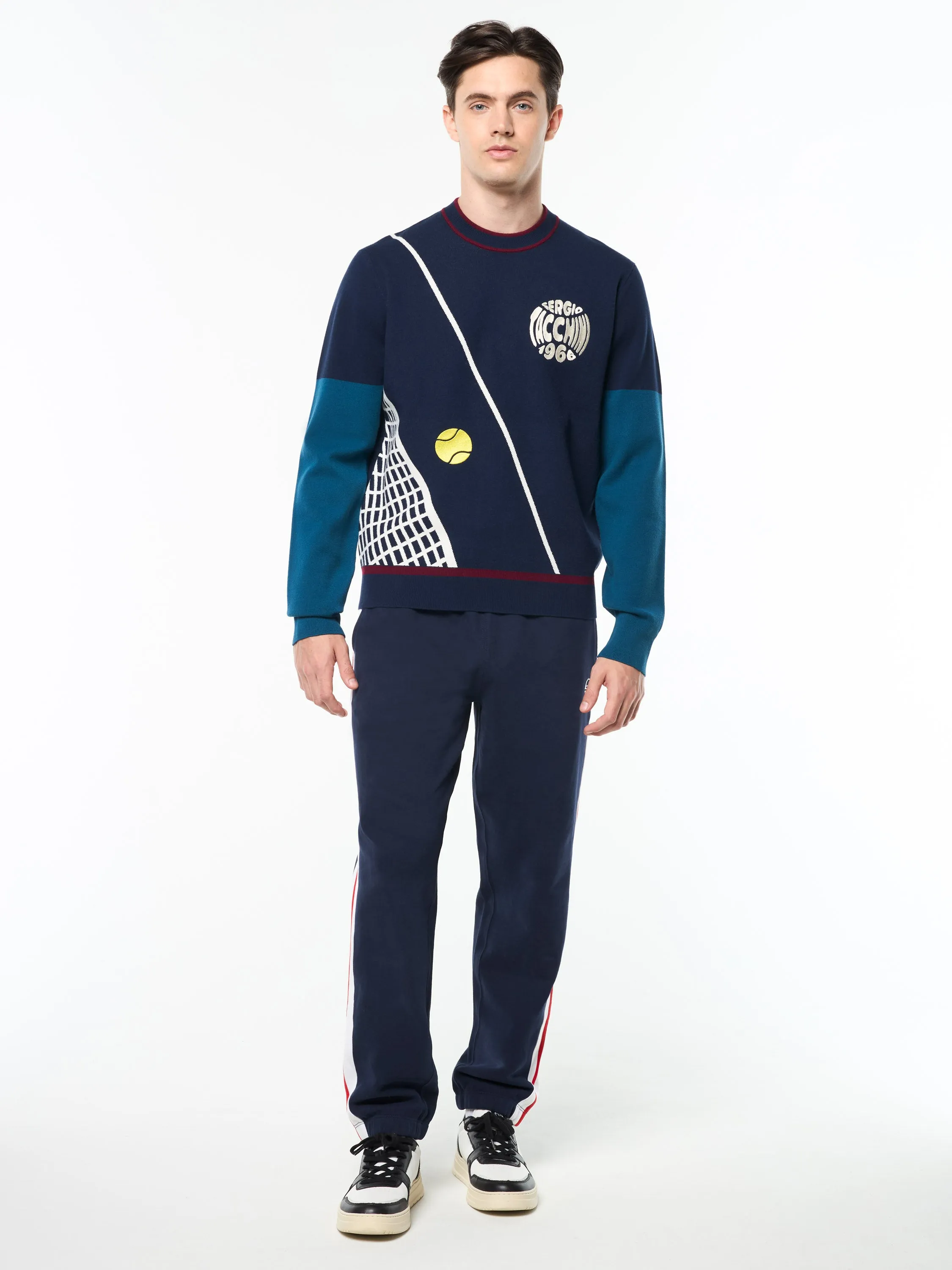 Nota Crewneck- Maritime Blue sold by Sergio Tacchini product image thumbnail 2