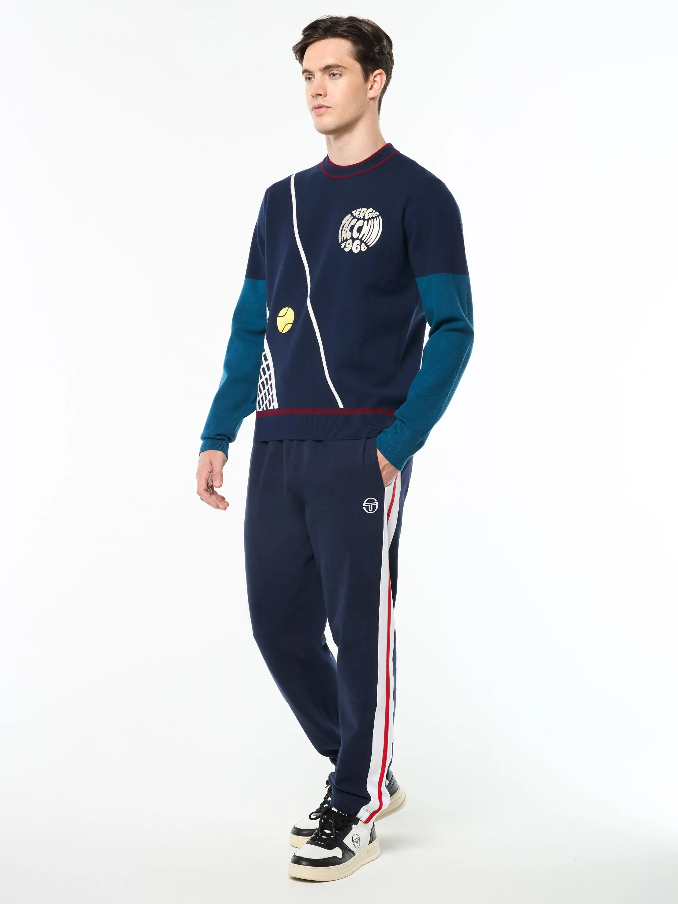 Nota Crewneck- Maritime Blue sold by Sergio Tacchini product image thumbnail 3