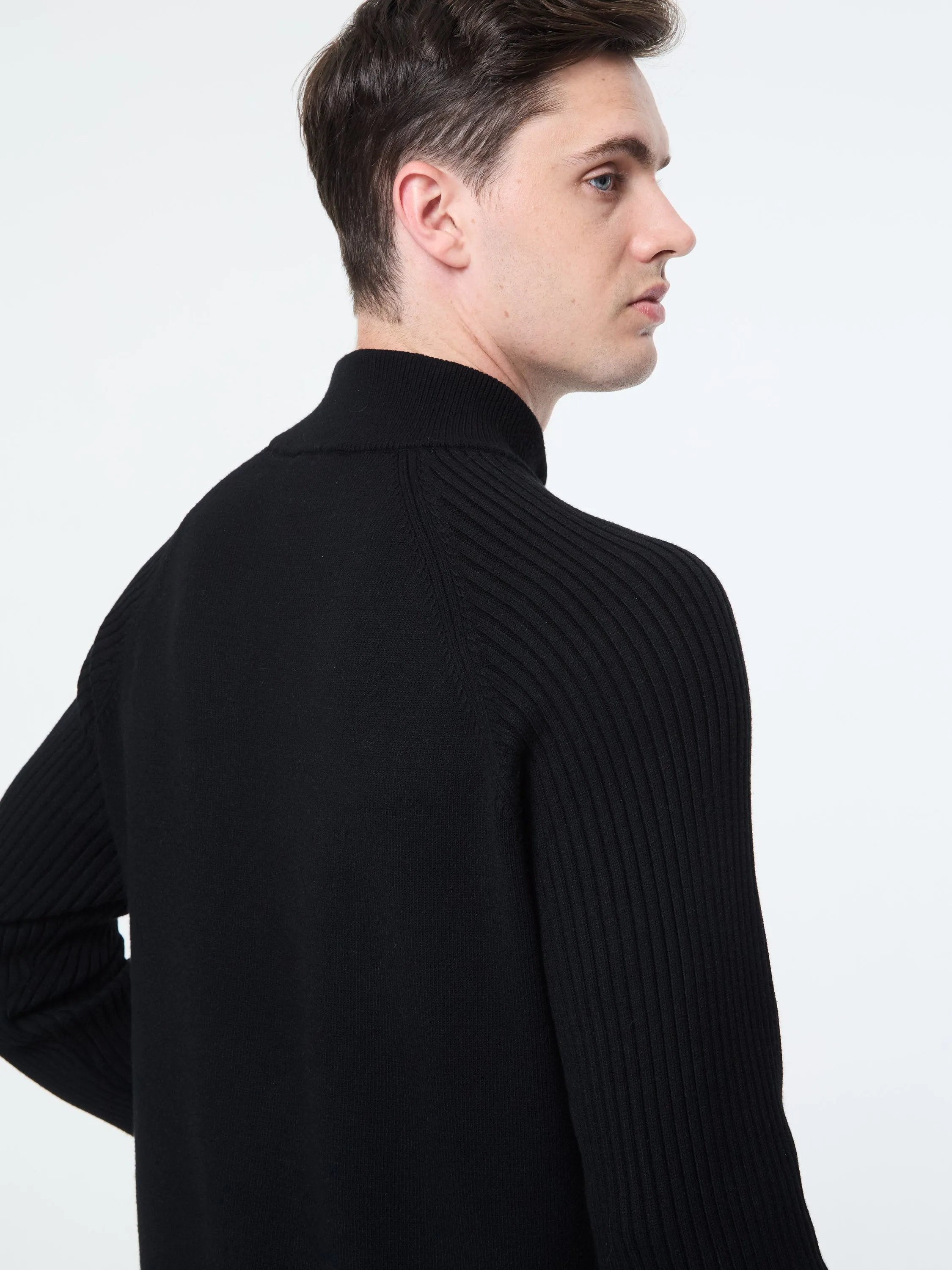Saggio Track Jacket- Black Beauty sold by Sergio Tacchini product image thumbnail 5