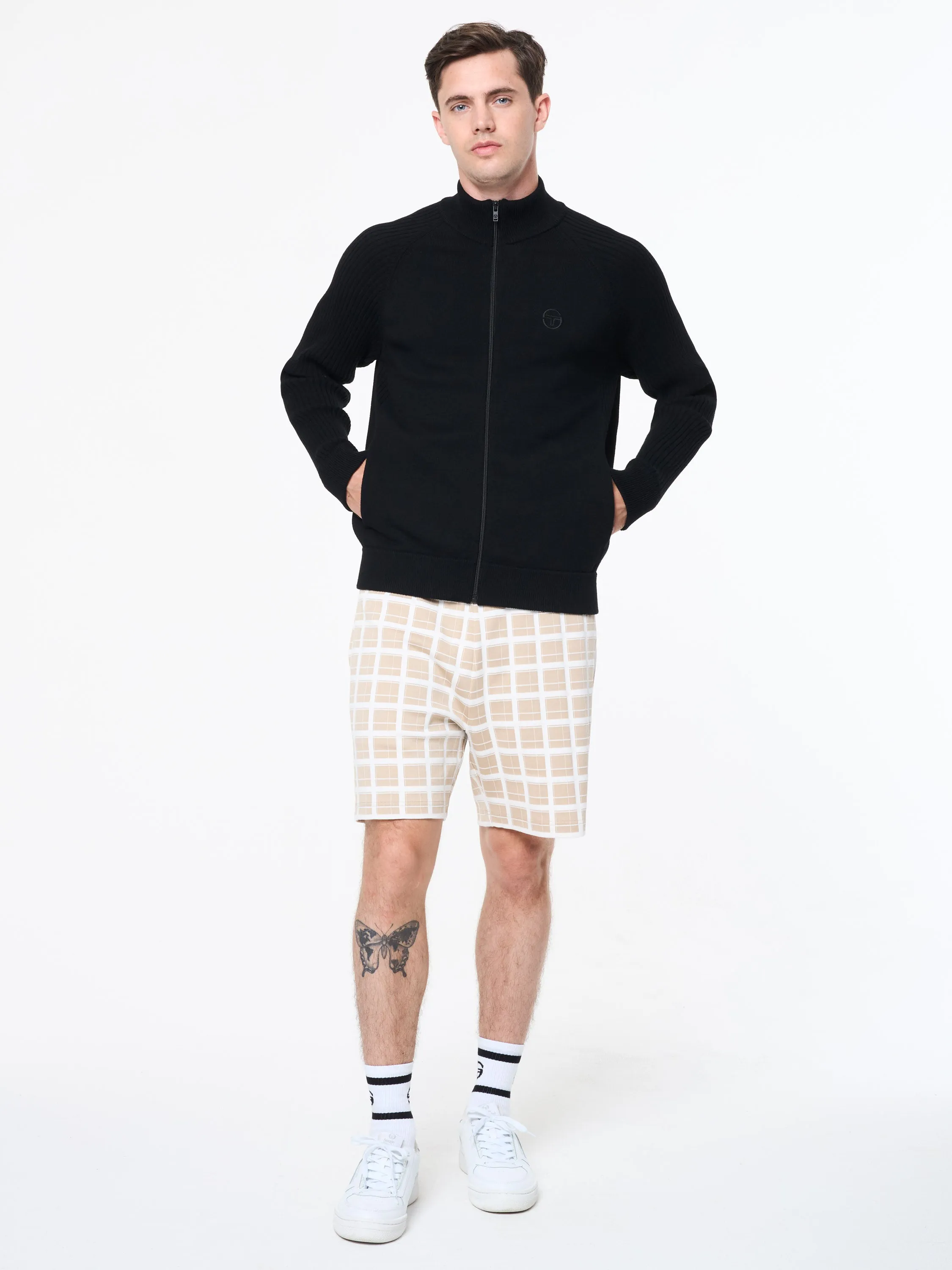 Saggio Track Jacket- Black Beauty sold by Sergio Tacchini product image thumbnail 2