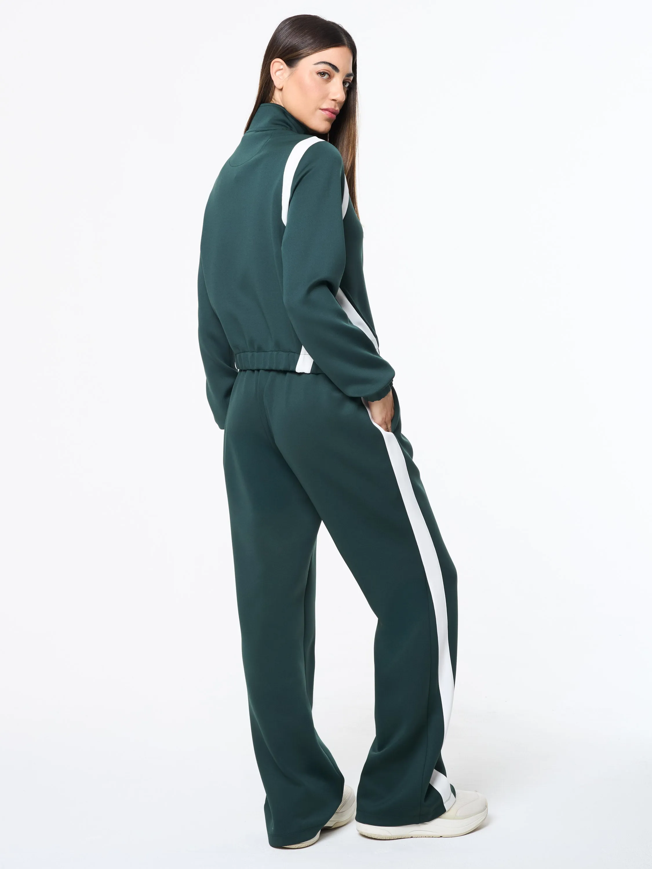 Anna Track Jacket- Green Gables sold by Sergio Tacchini product image thumbnail 4