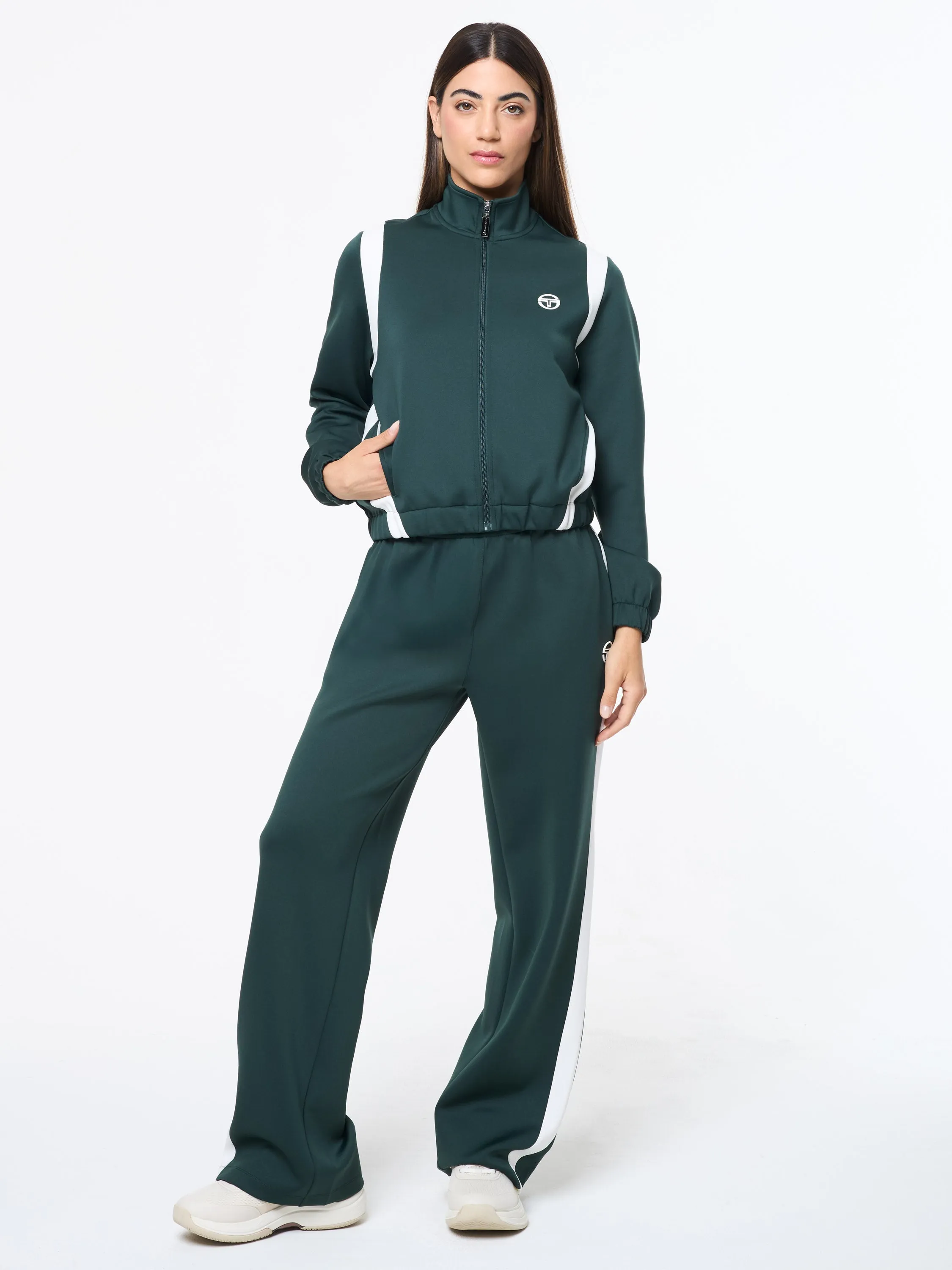 Anna Track Jacket- Green Gables sold by Sergio Tacchini product image thumbnail 2