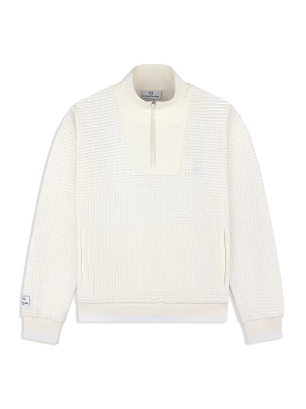 Netto Quarter Zip- Gardenia sold by Sergio Tacchini