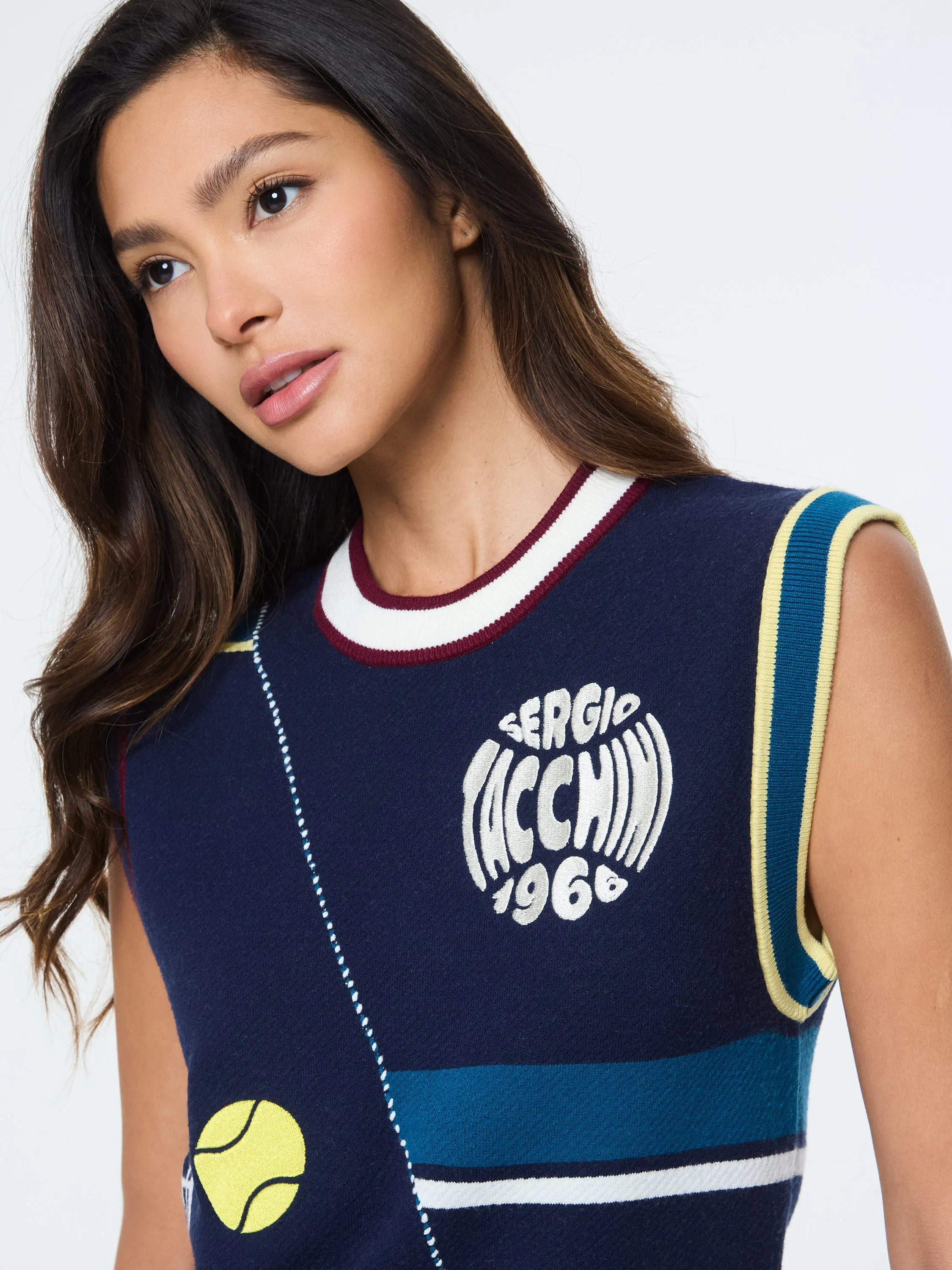 Nota Knit Vest sold by Sergio Tacchini product image thumbnail 5