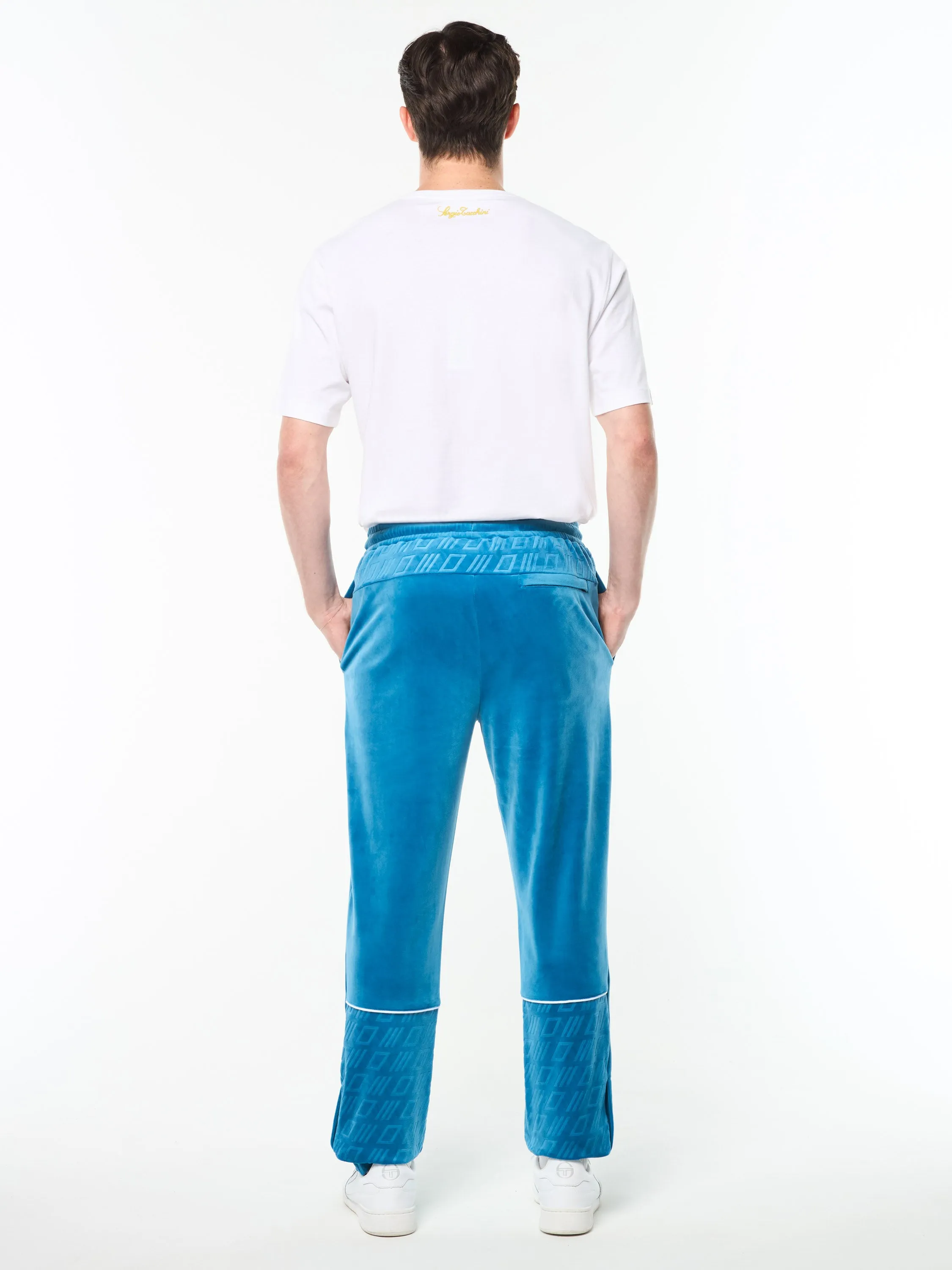 Bandiera Track Pant- Mykonos Blue sold by Sergio Tacchini product image thumbnail 5