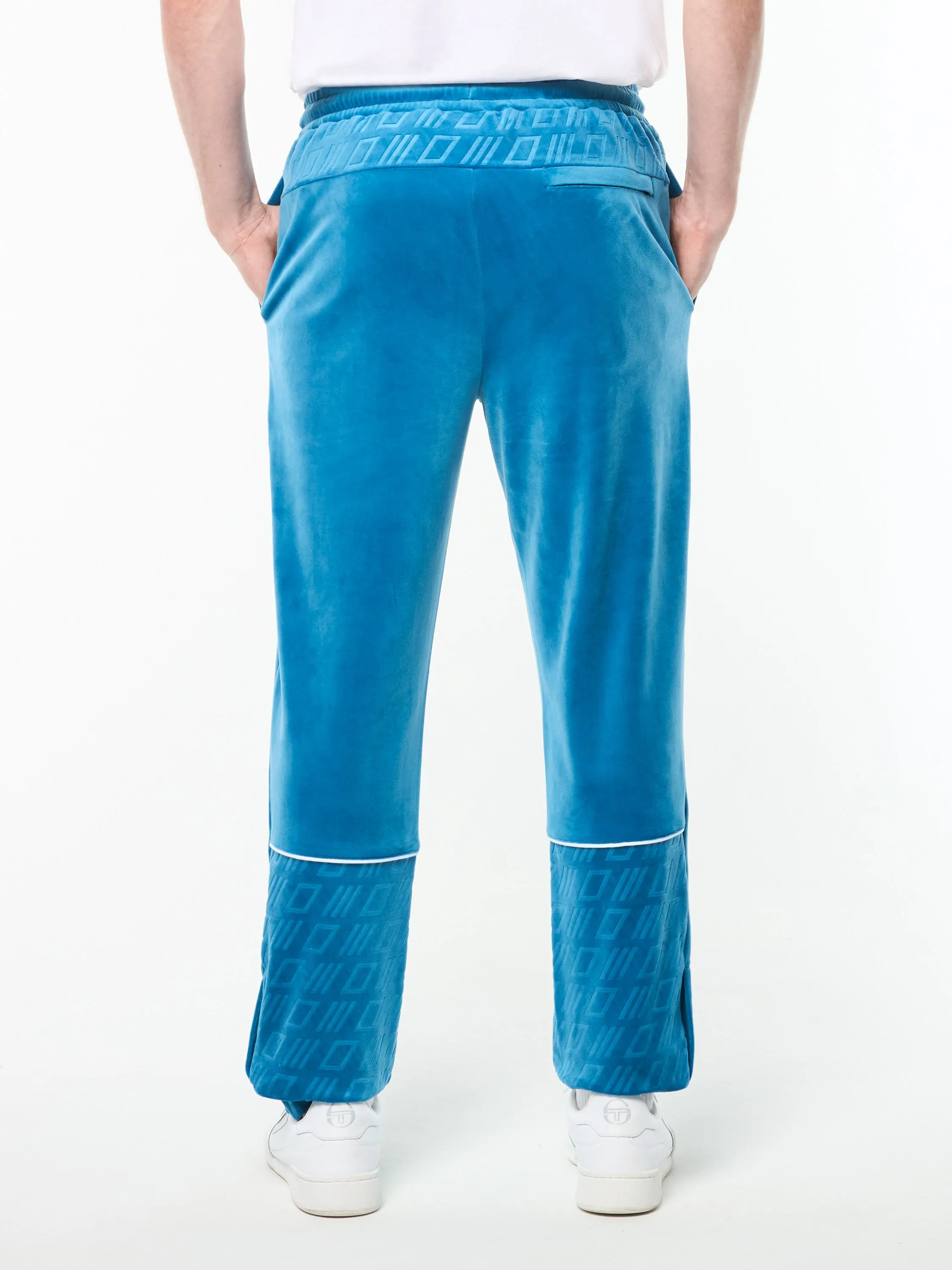Bandiera Track Pant- Mykonos Blue sold by Sergio Tacchini product image thumbnail 4