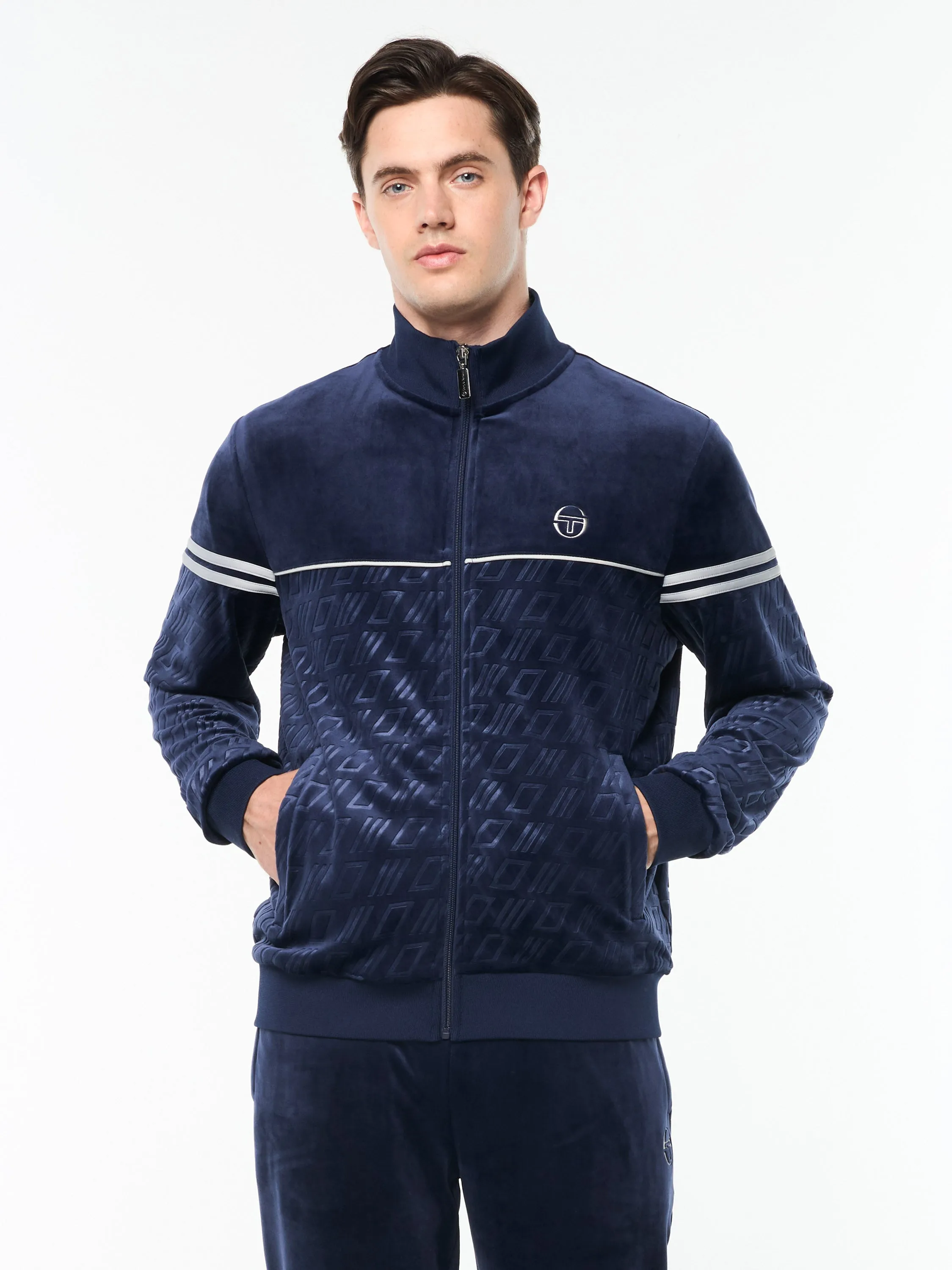 Bandiera Track Jacket- Maritime Blue sold by Sergio Tacchini product image thumbnail 2