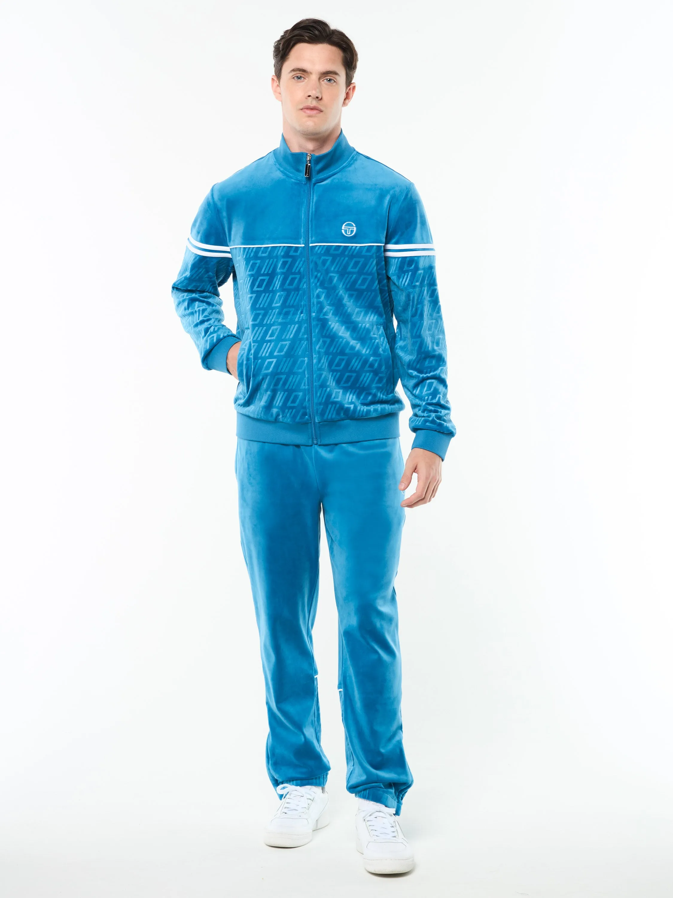 Bandiera Track Jacket- Mykonos Blue sold by Sergio Tacchini product image thumbnail 3