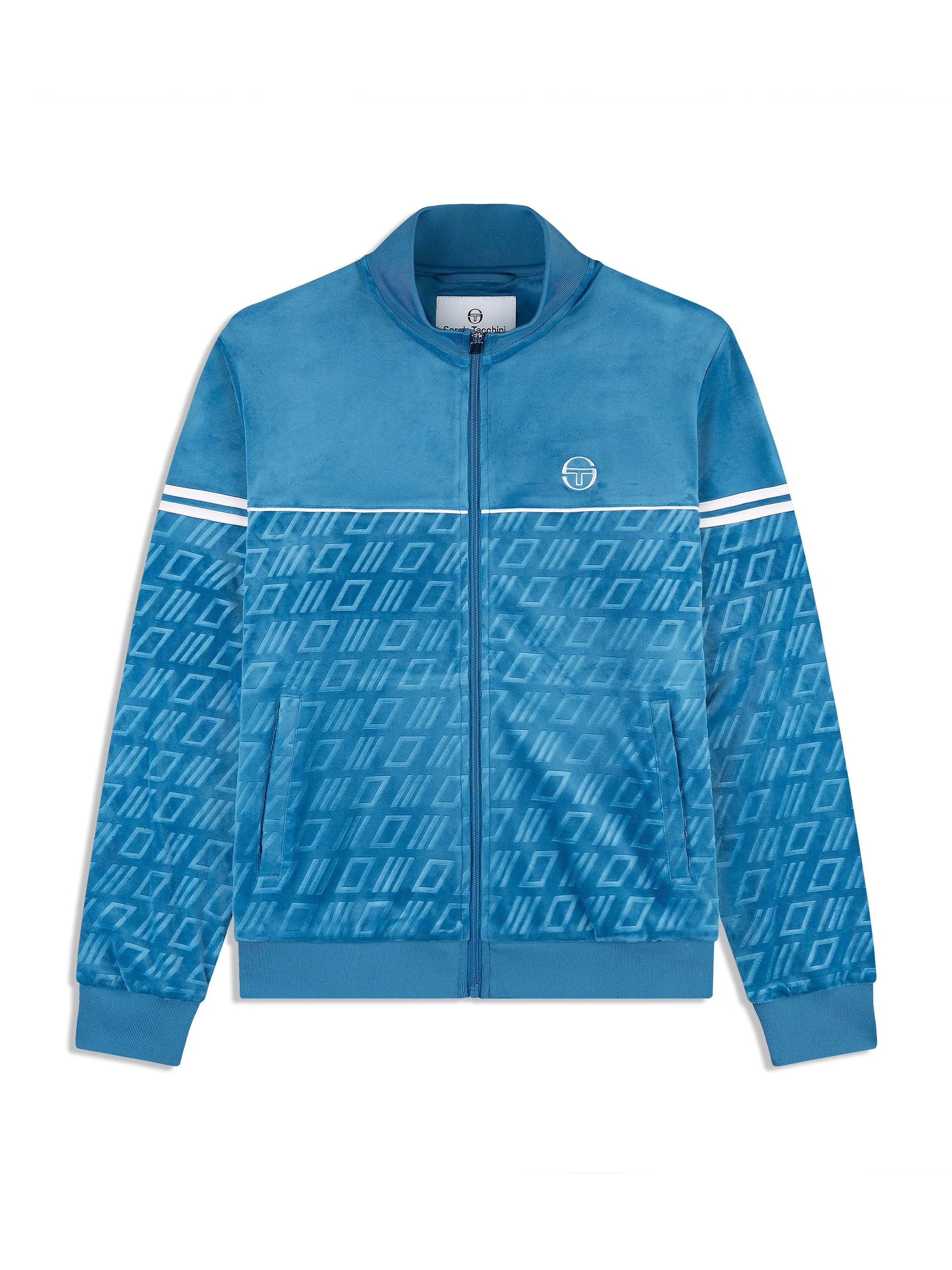 Bandiera Track Jacket- Mykonos Blue sold by Sergio Tacchini