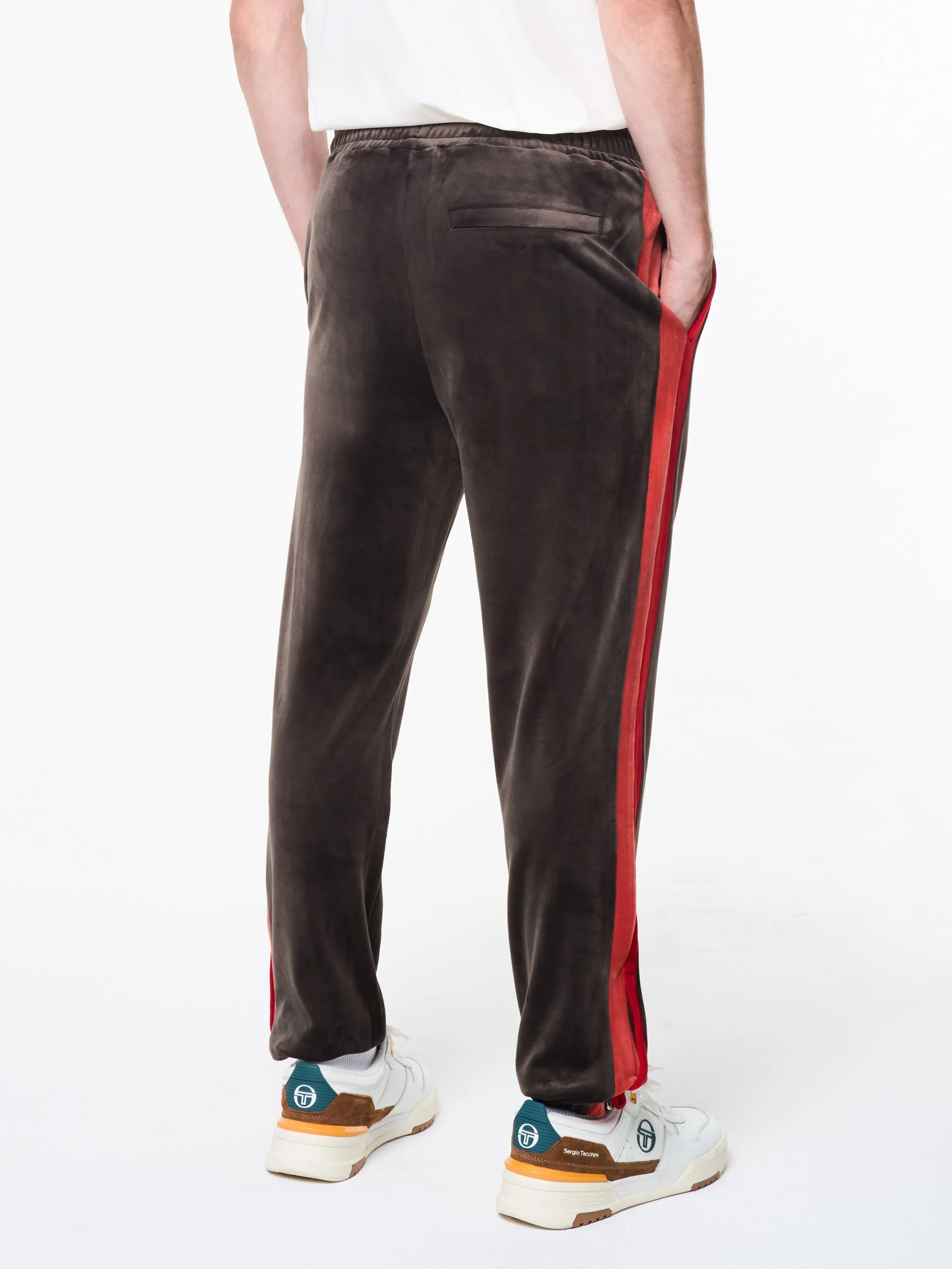 Banda Velour Track Pant- Mulch sold by Sergio Tacchini product image thumbnail 4