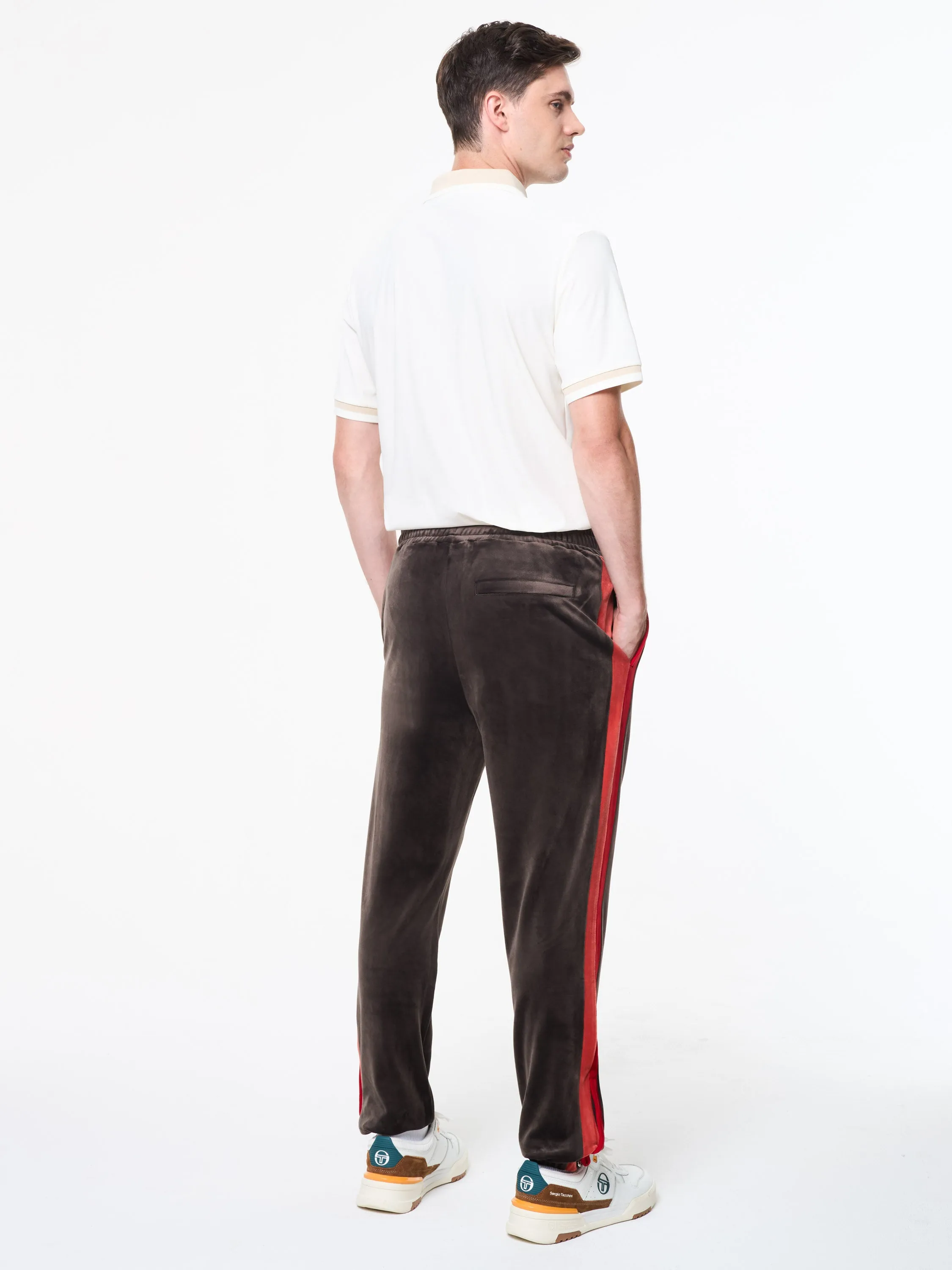 Banda Velour Track Pant- Mulch sold by Sergio Tacchini product image thumbnail 5