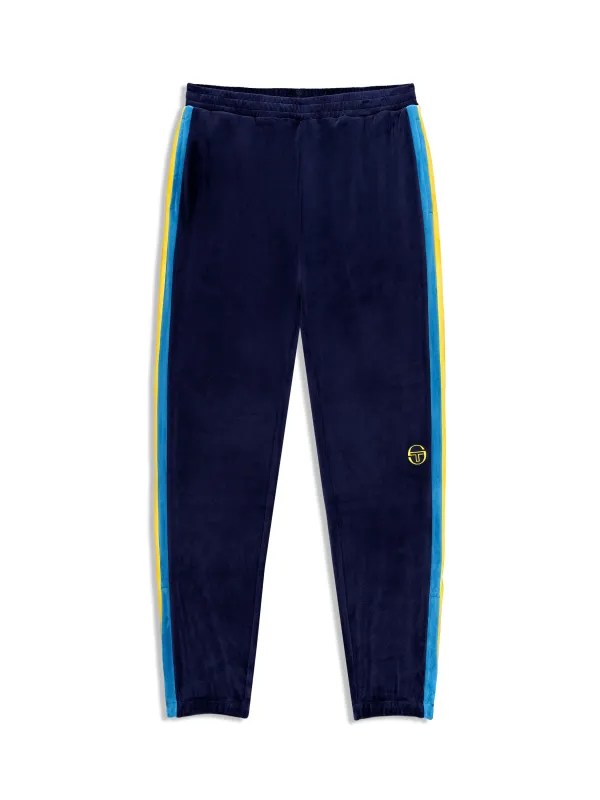 Banda Velour Track Pant- Maritime Blue sold by Sergio Tacchini