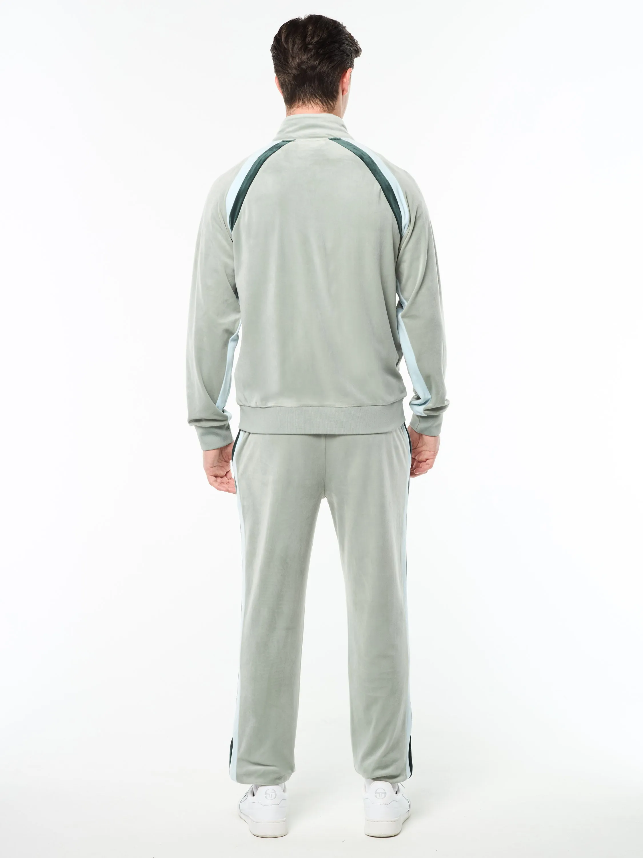 Banda Velour Track Jacket- Slate Gray sold by Sergio Tacchini product image thumbnail 5