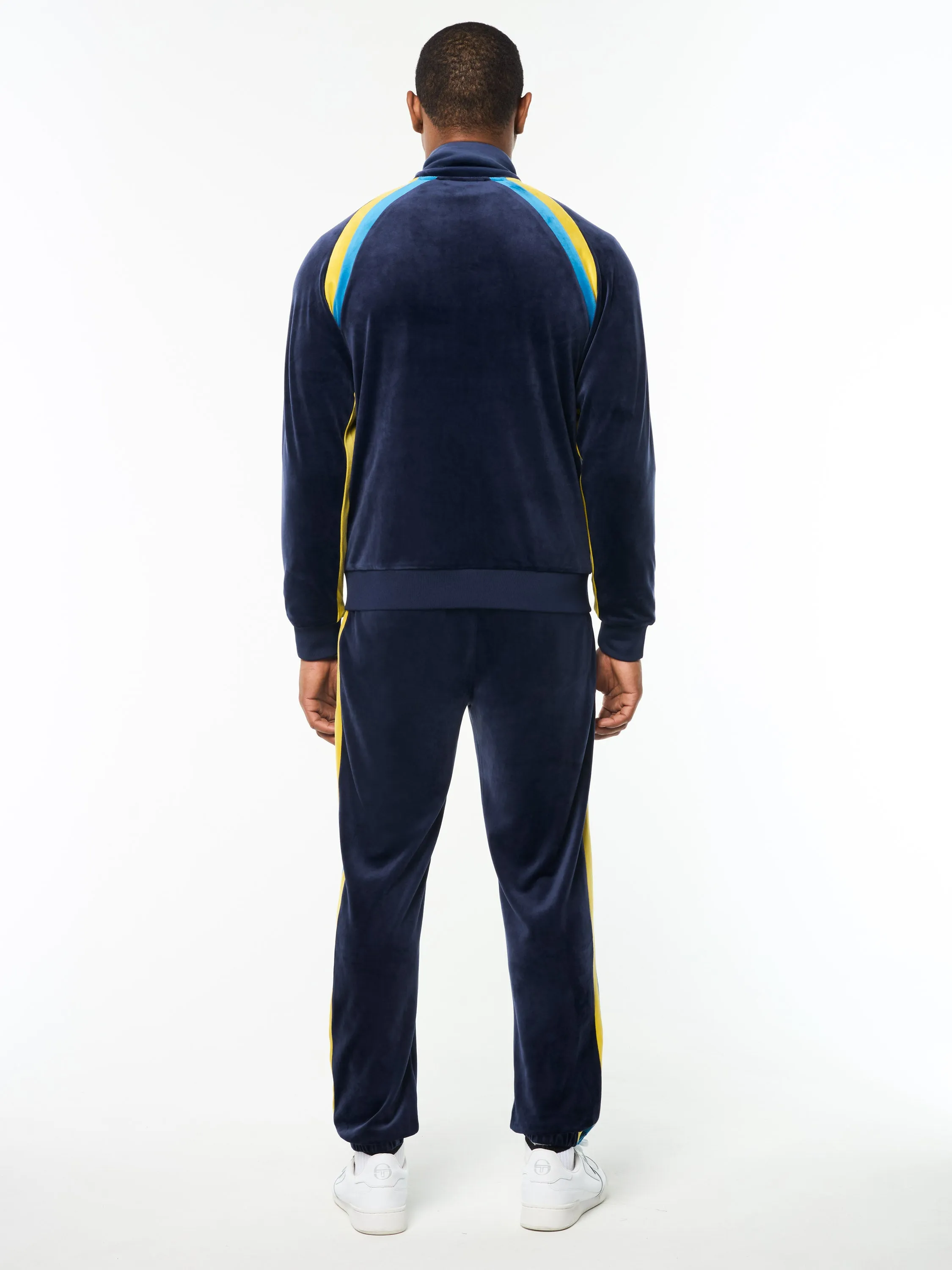 Banda Velour Track Jacket- Maritime Blue sold by Sergio Tacchini product image thumbnail 5