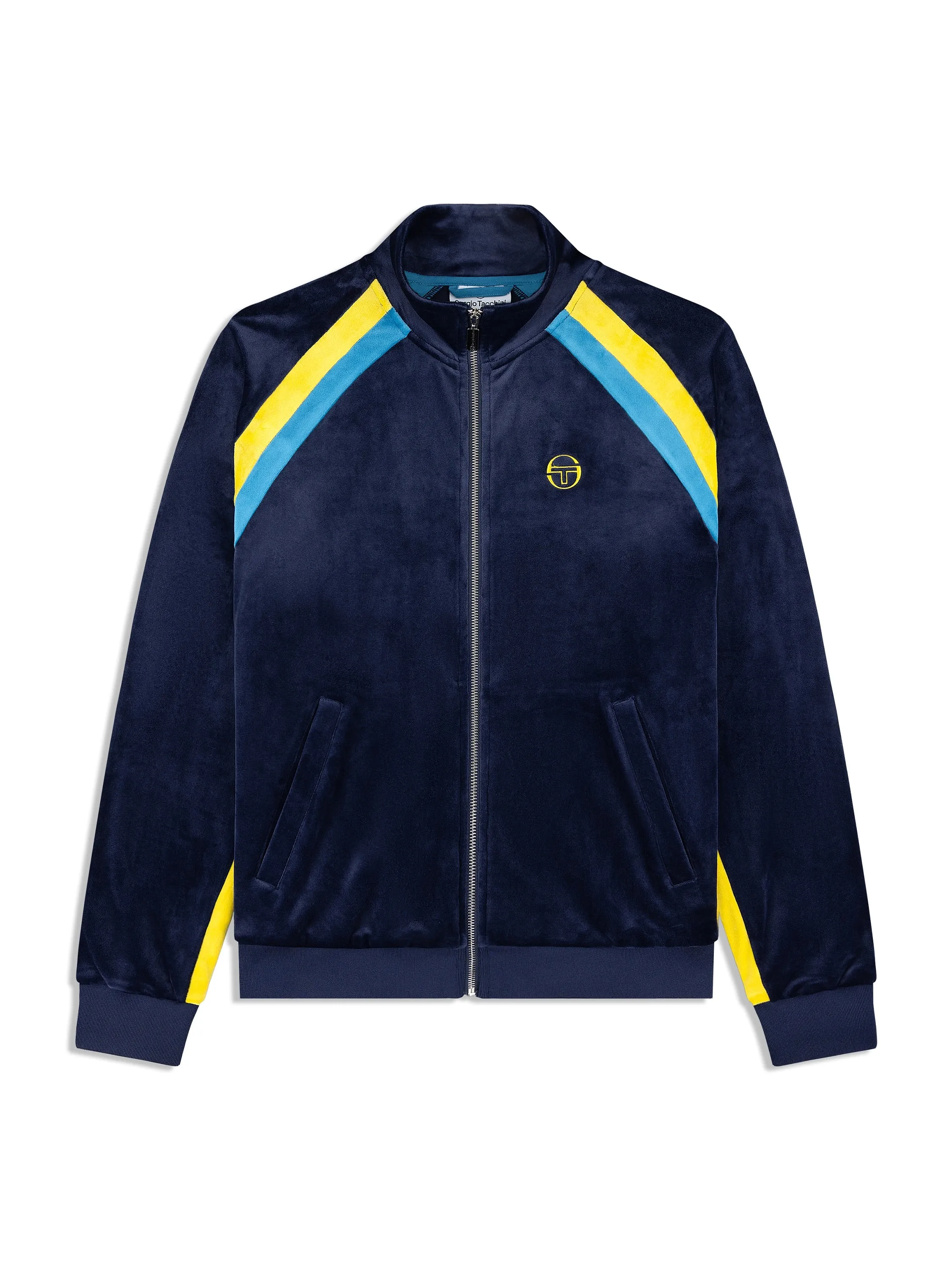 Banda Velour Track Jacket- Maritime Blue sold by Sergio Tacchini