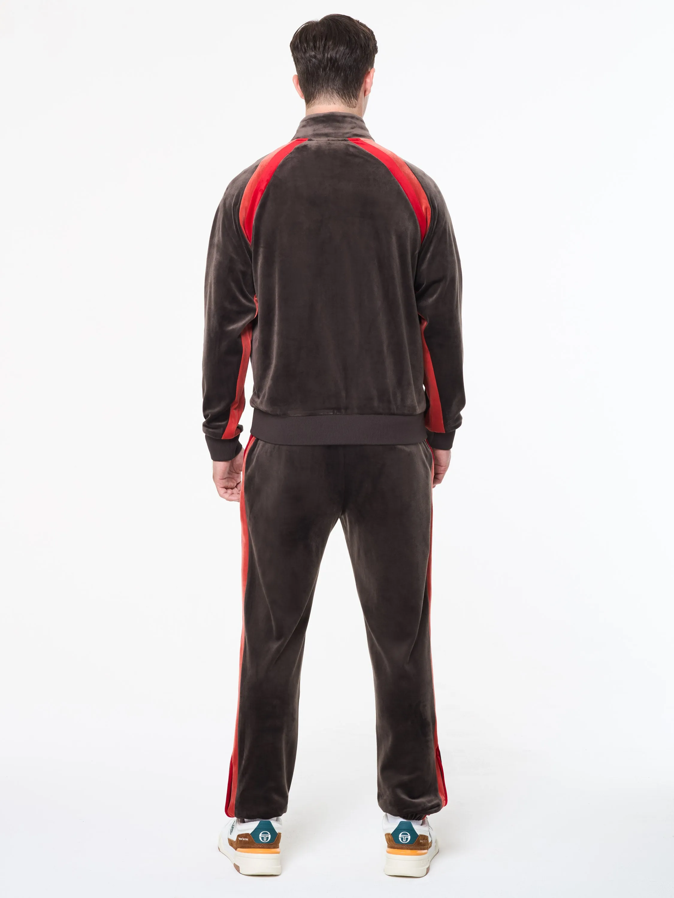 Banda Velour Track Jacket- Mulch sold by Sergio Tacchini product image thumbnail 5