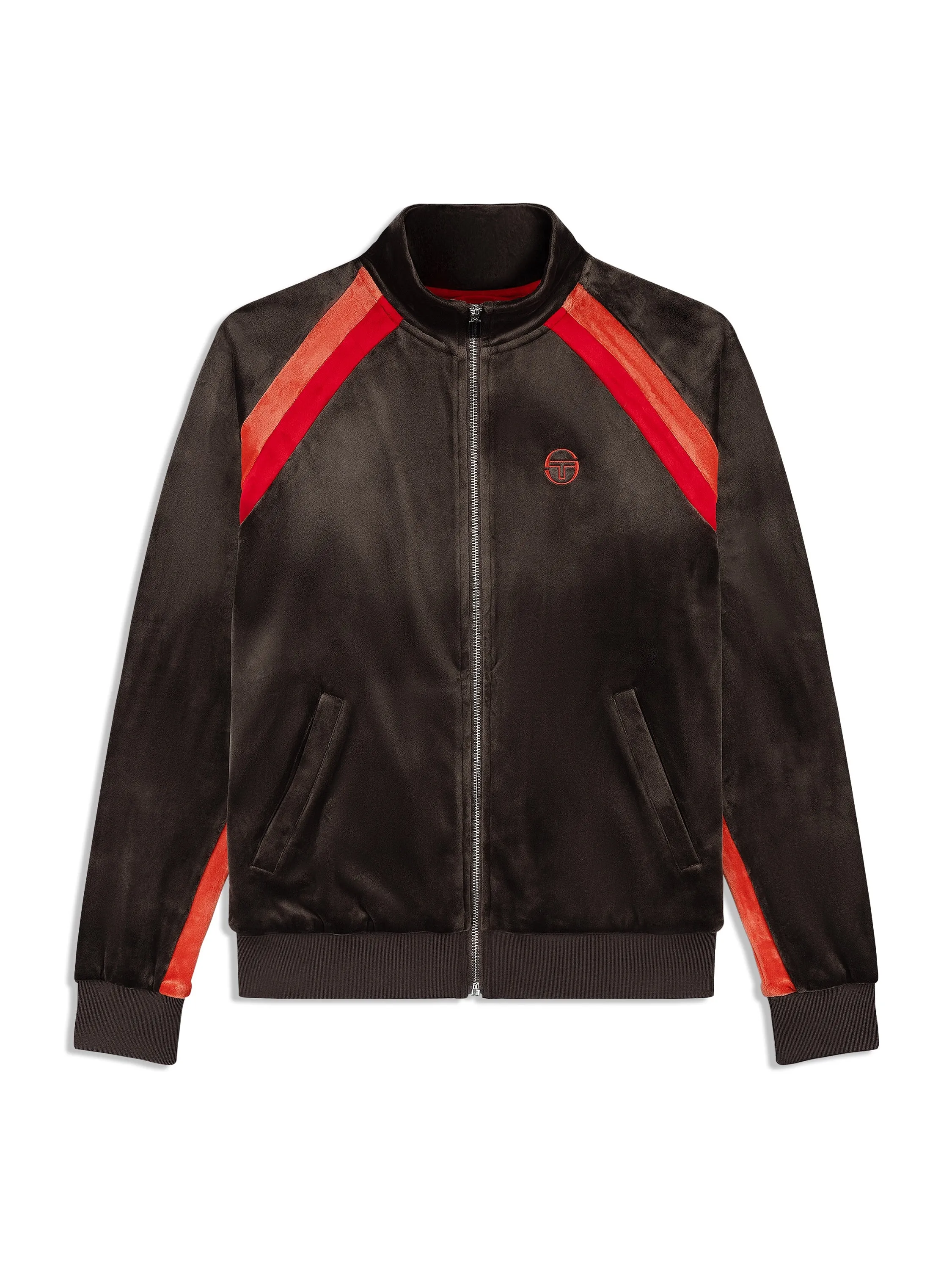 Banda Velour Track Jacket- Mulch sold by Sergio Tacchini