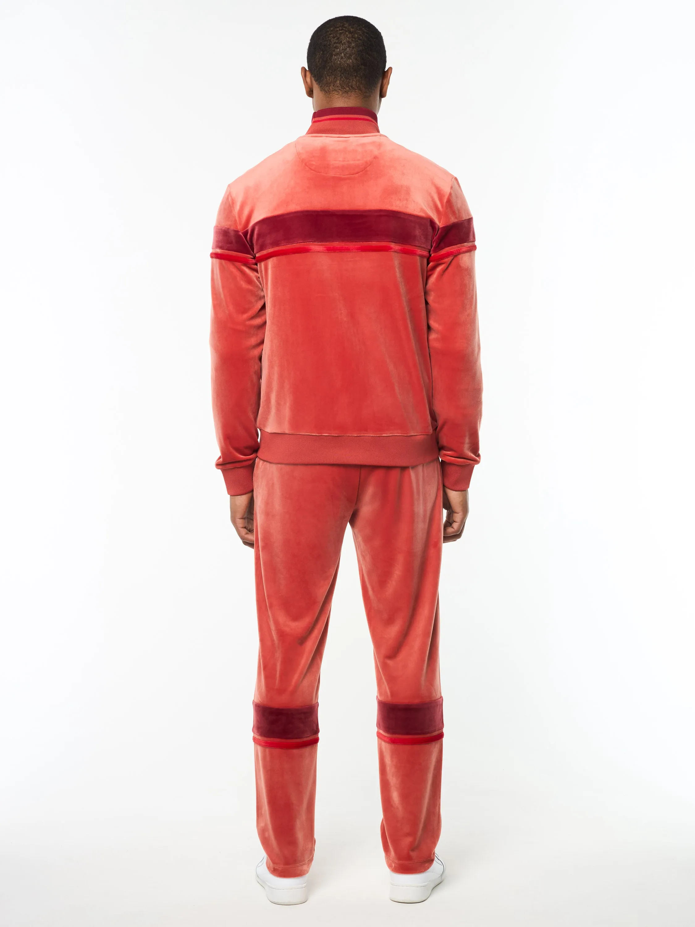 Damarindo Velour Track Jacket- Hot Sauce sold by Sergio Tacchini product image thumbnail 5