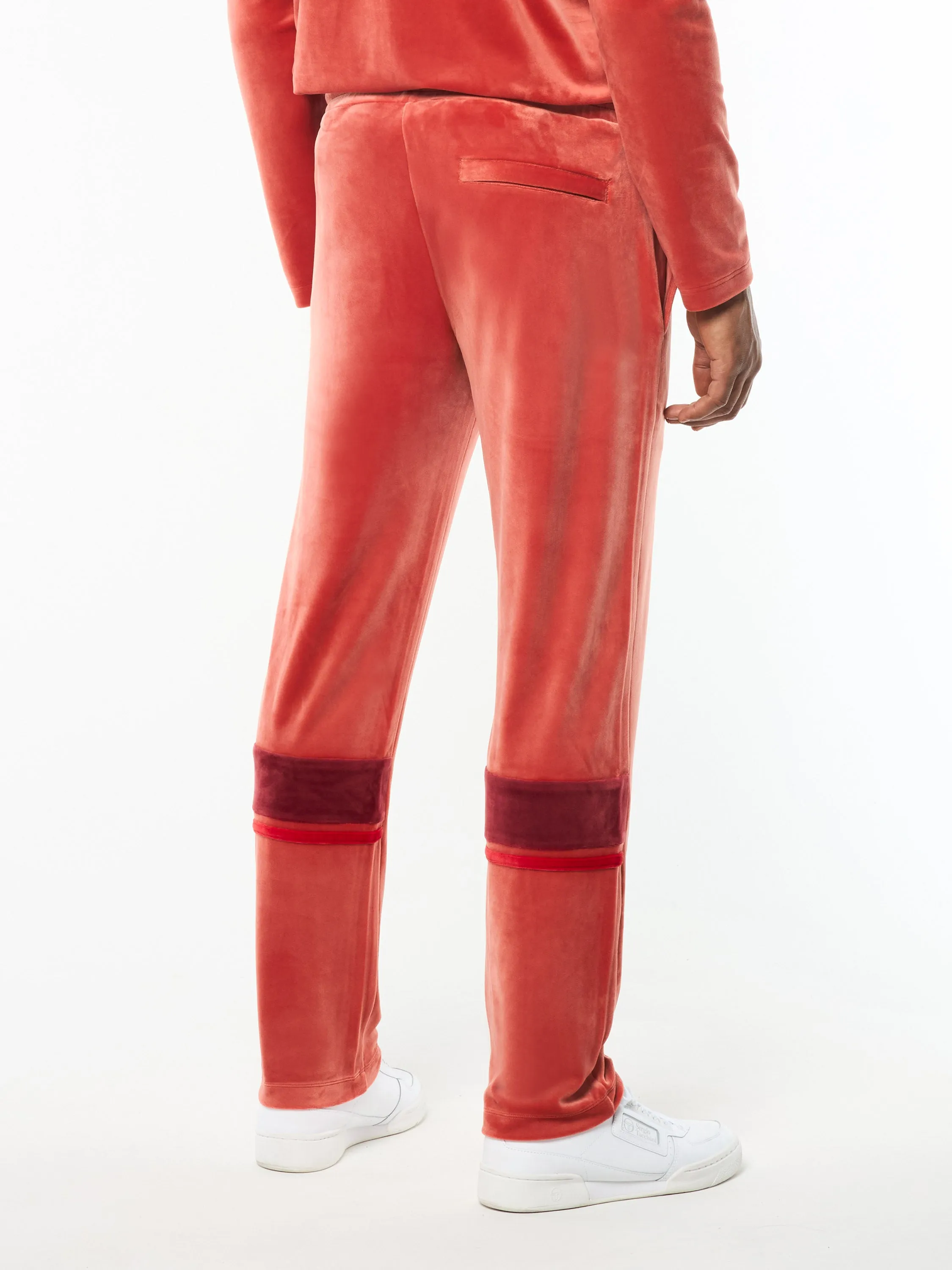 Damarindo Velour Track Pant- Hot Sauce sold by Sergio Tacchini product image thumbnail 4