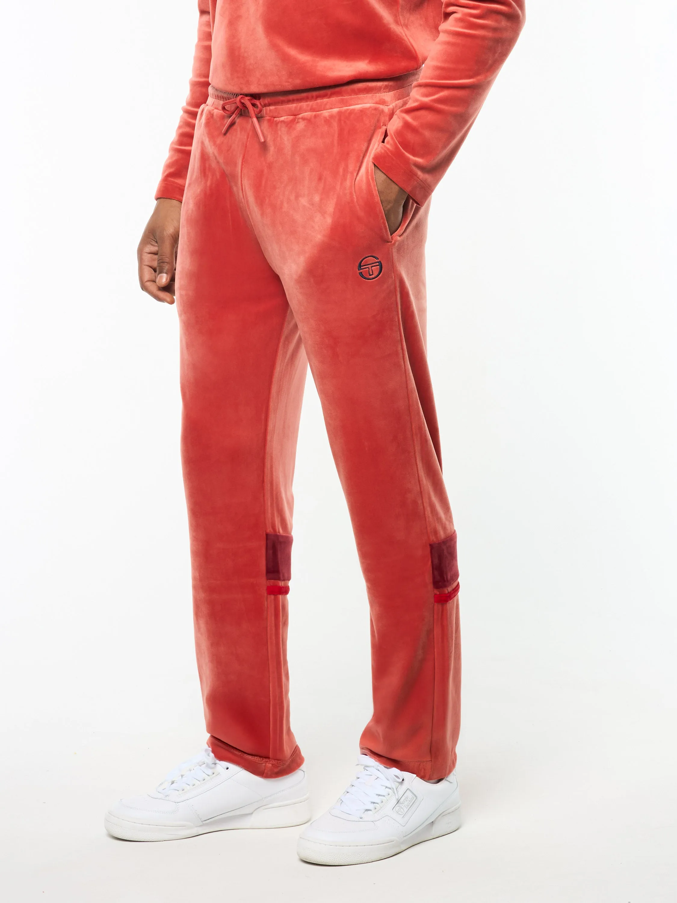 Damarindo Velour Track Pant- Hot Sauce sold by Sergio Tacchini product image thumbnail 2