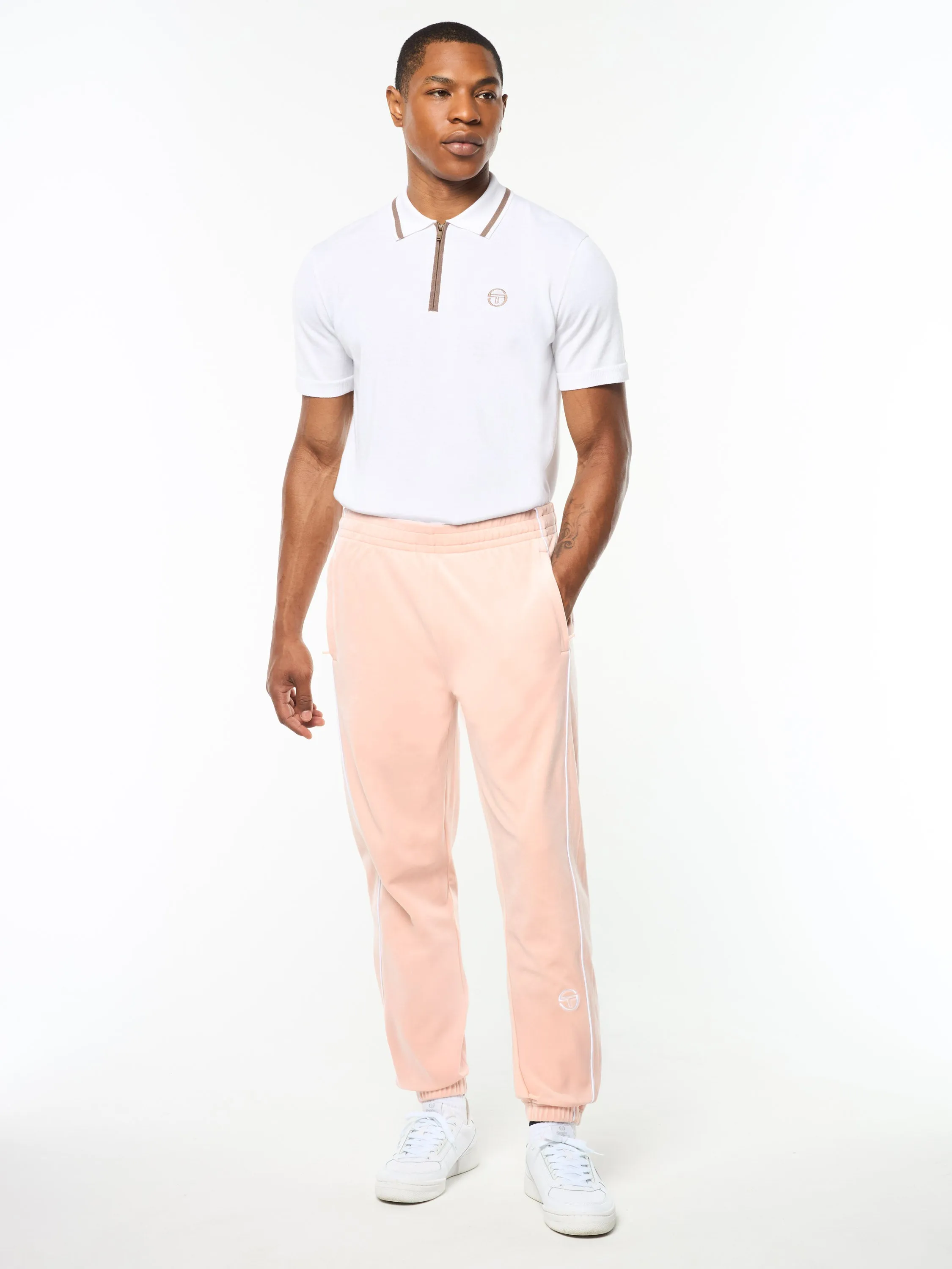 Lioni Track Pant- Evening Sand sold by Sergio Tacchini product image thumbnail 3