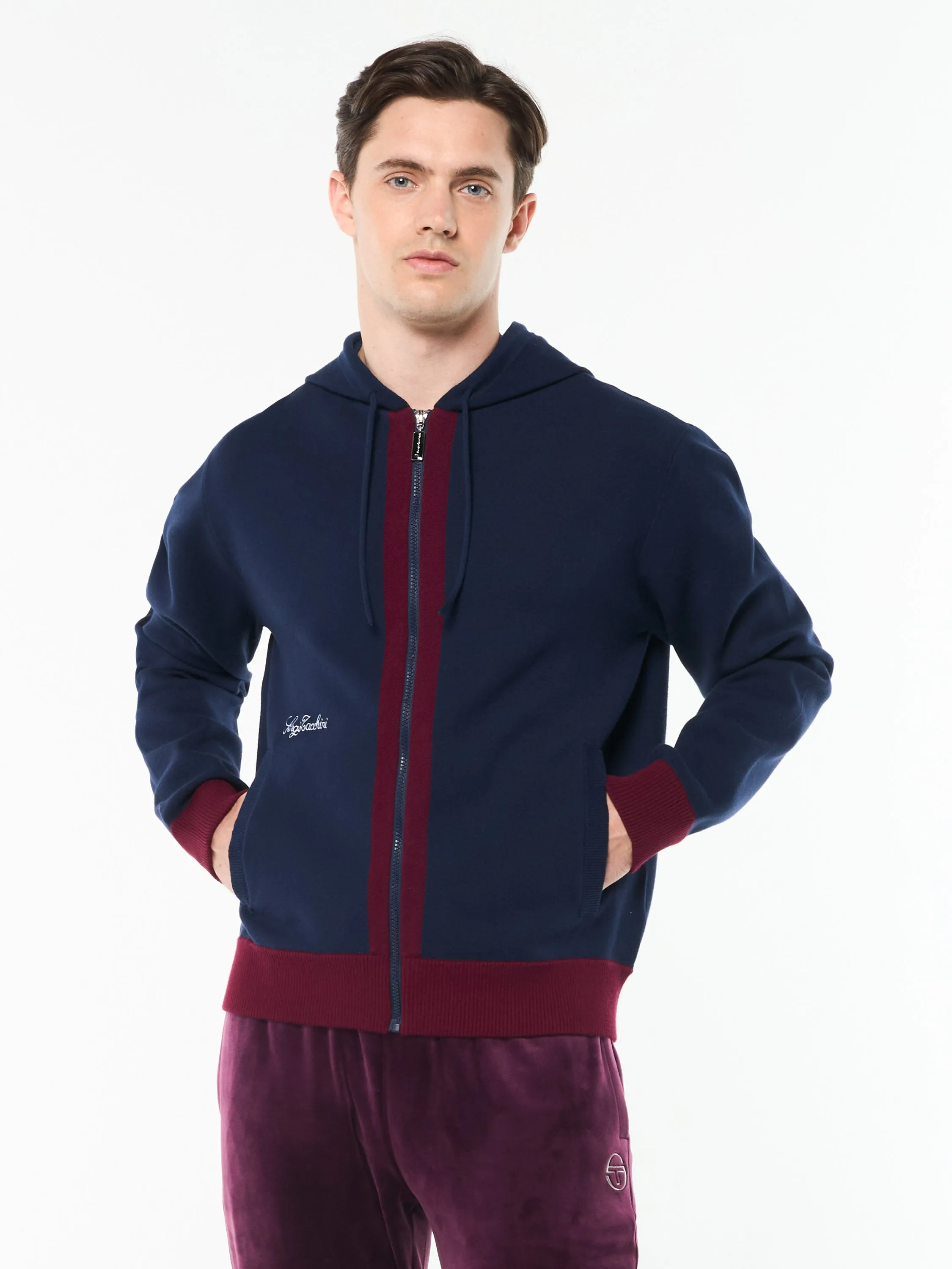 Miglia Hoodie- Maritime Blue sold by Sergio Tacchini product image thumbnail 2