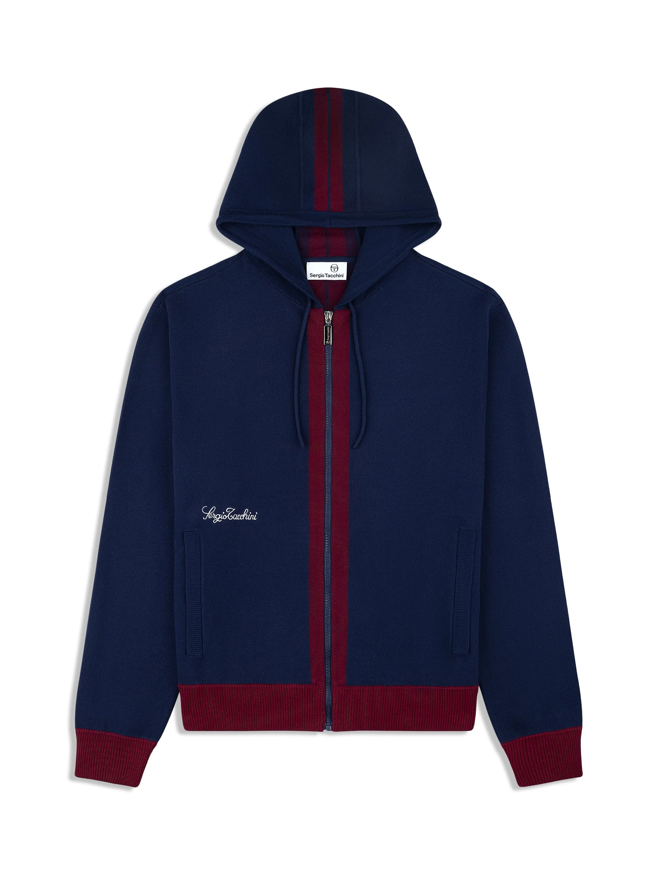 Miglia Hoodie- Maritime Blue sold by Sergio Tacchini