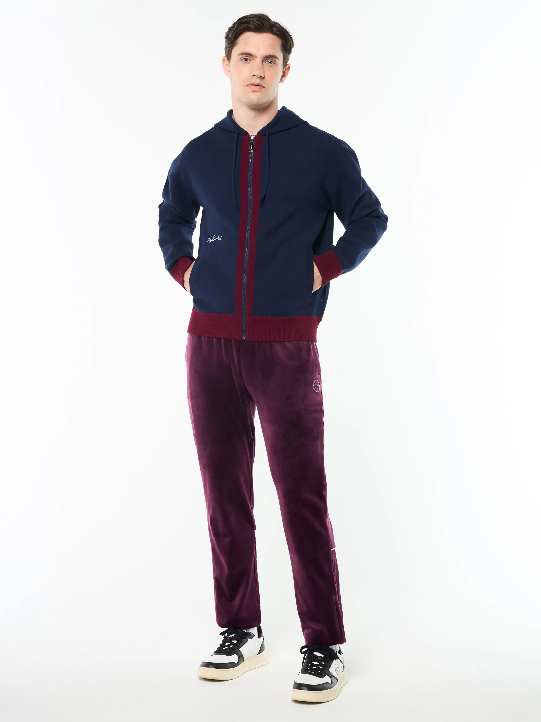 Miglia Hoodie- Maritime Blue sold by Sergio Tacchini product image thumbnail 3