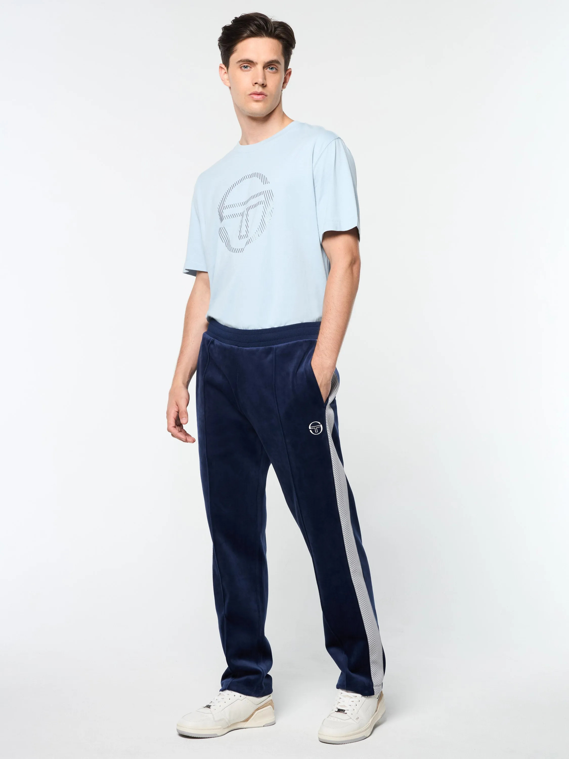 Maglia Velour Track Pant- Maritime Blue sold by Sergio Tacchini product image thumbnail 2