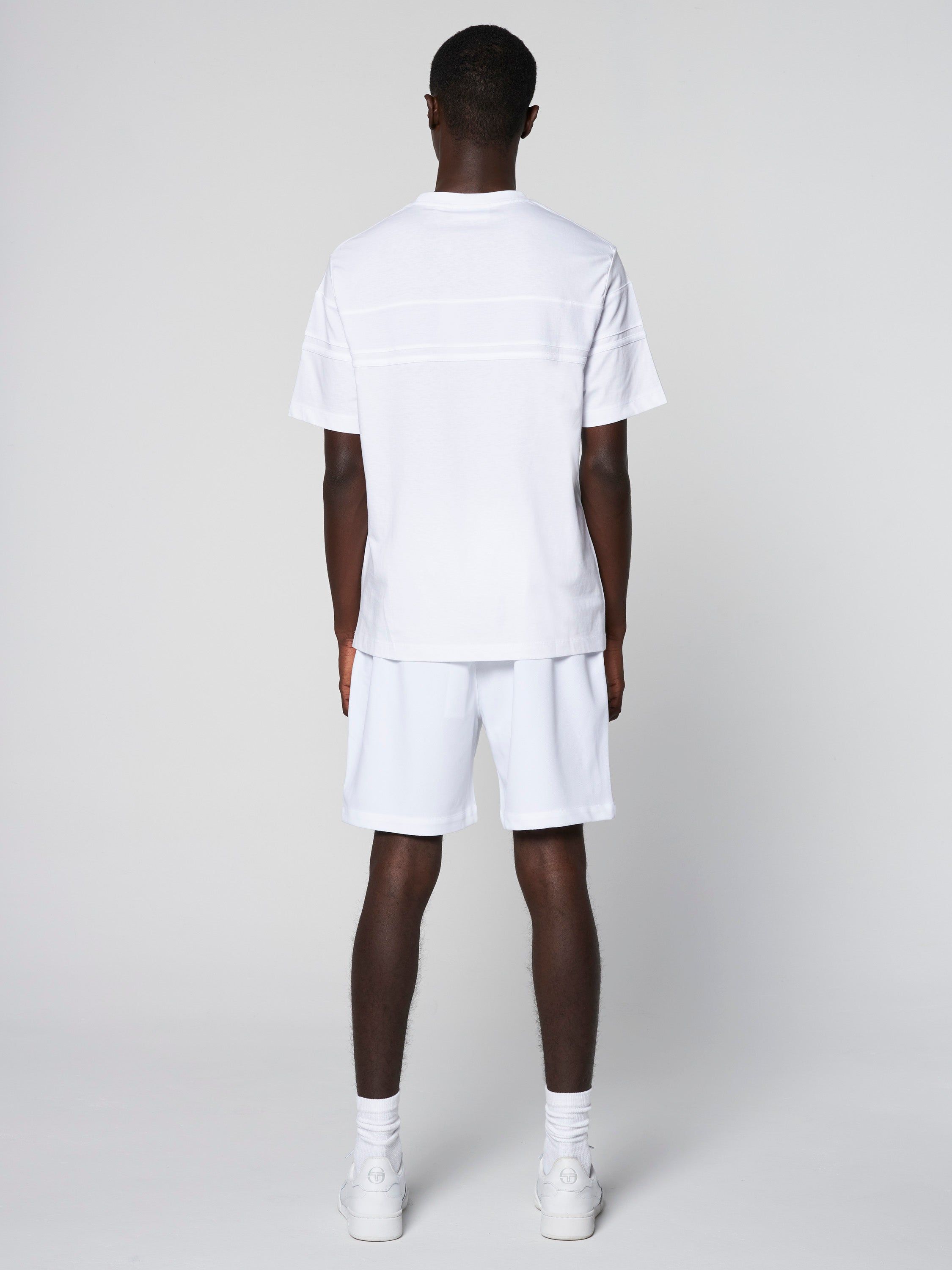 Damarindo T-Shirt- White/ White sold by Sergio Tacchini product image thumbnail 3