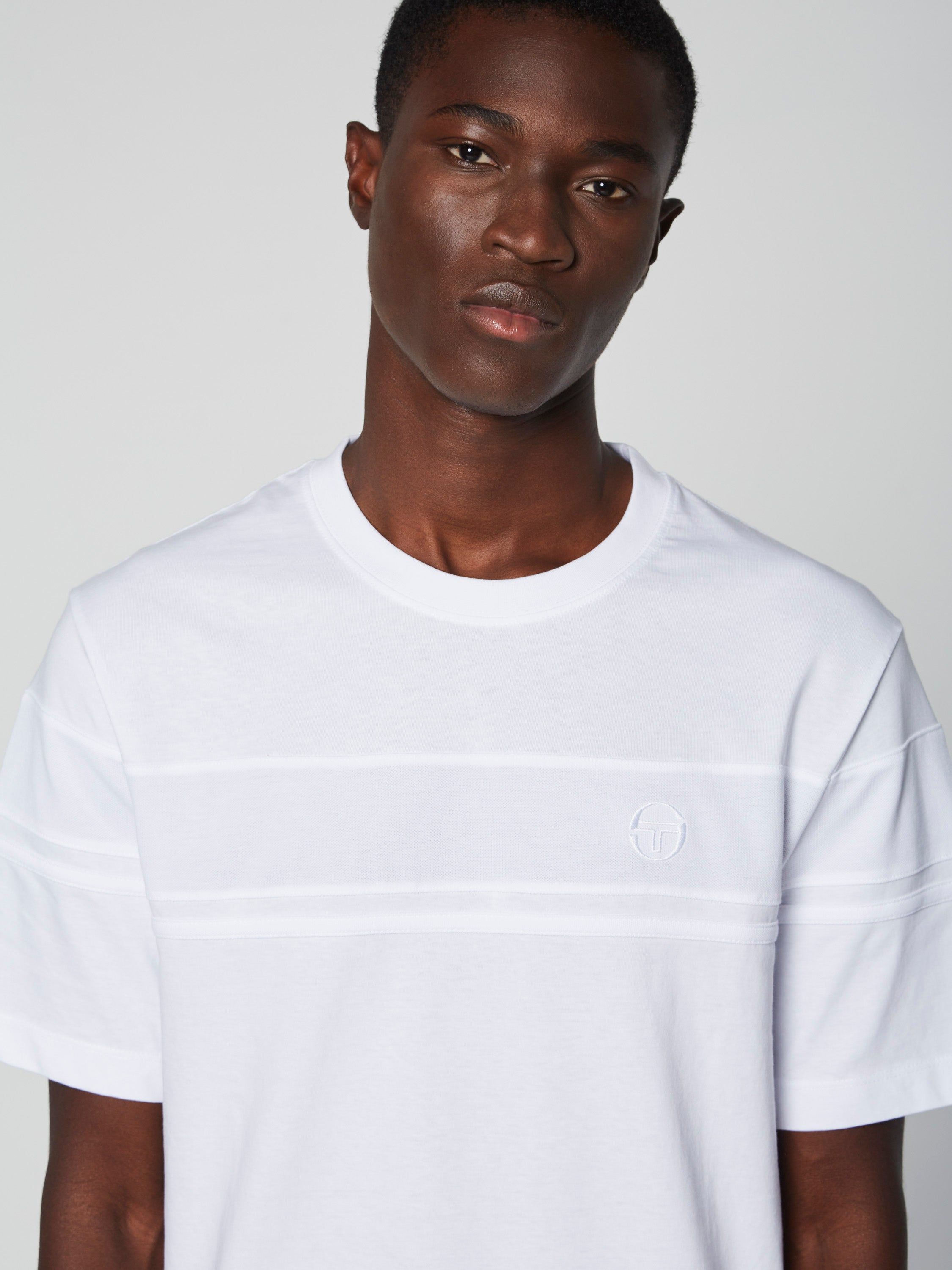 Damarindo T-Shirt- White/ White sold by Sergio Tacchini product image thumbnail 4