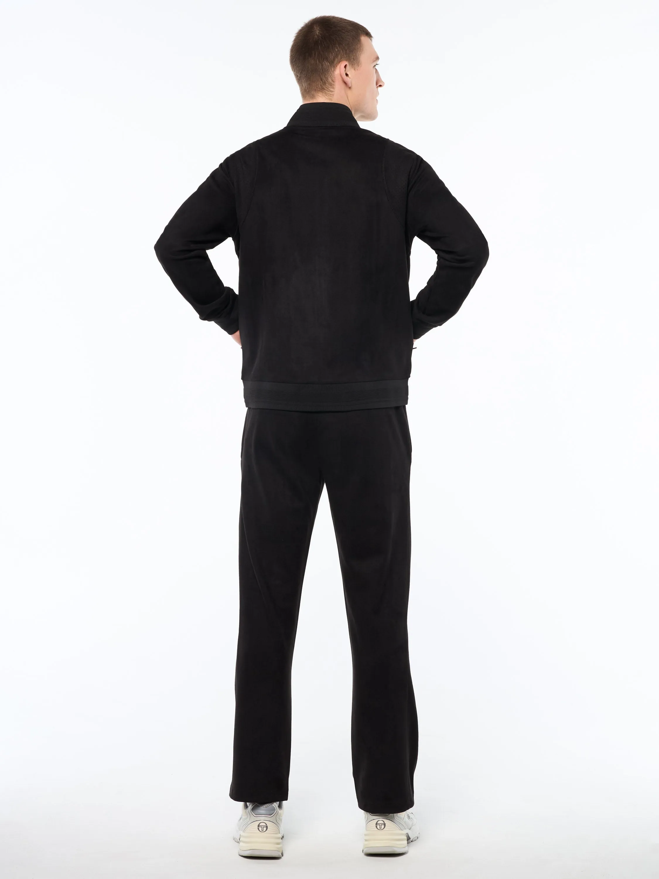 Camoscio Track Jacket- Black Beauty sold by Sergio Tacchini product image thumbnail 5