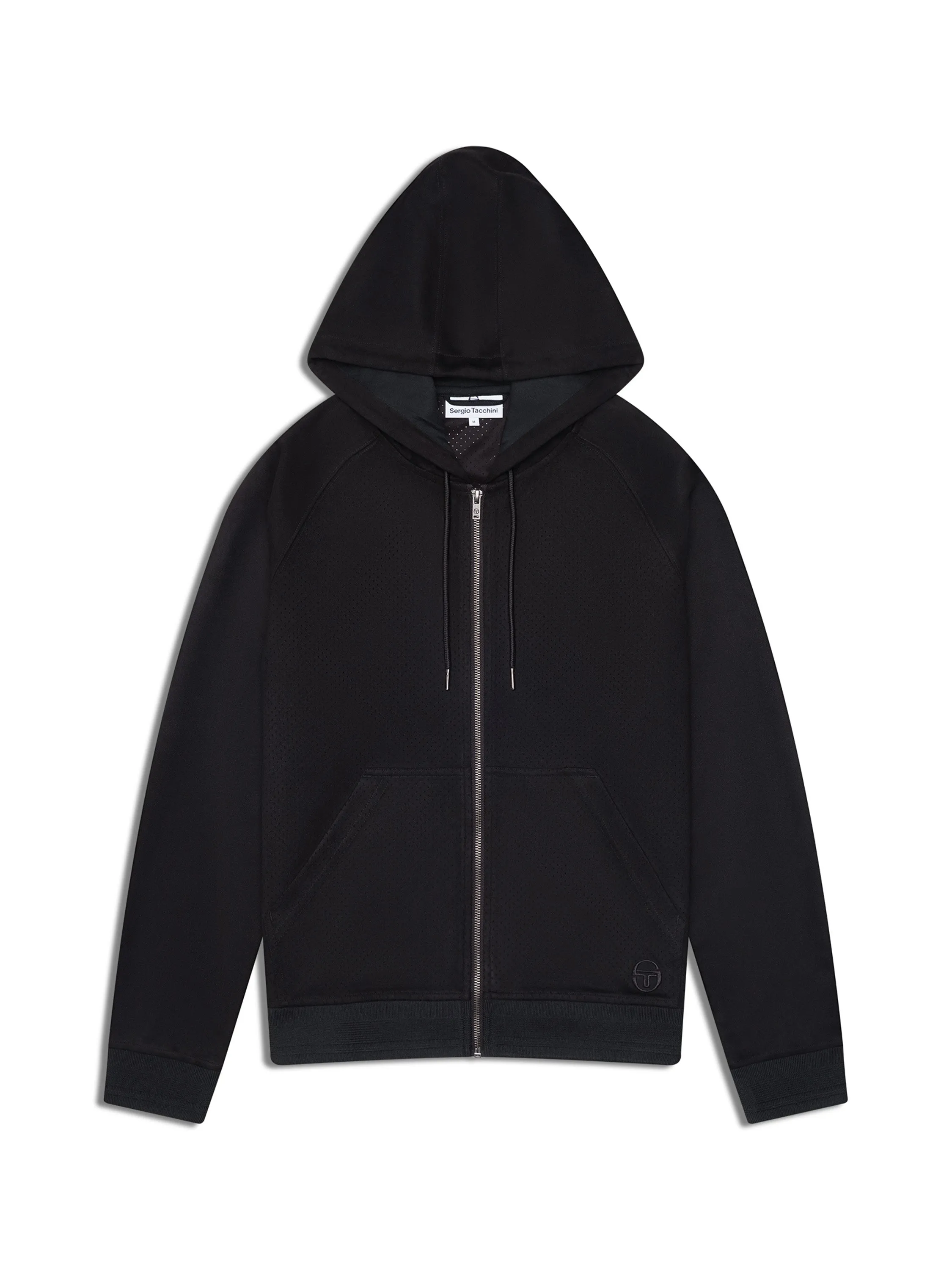 Camoscio Hoodie- Black Beauty sold by Sergio Tacchini