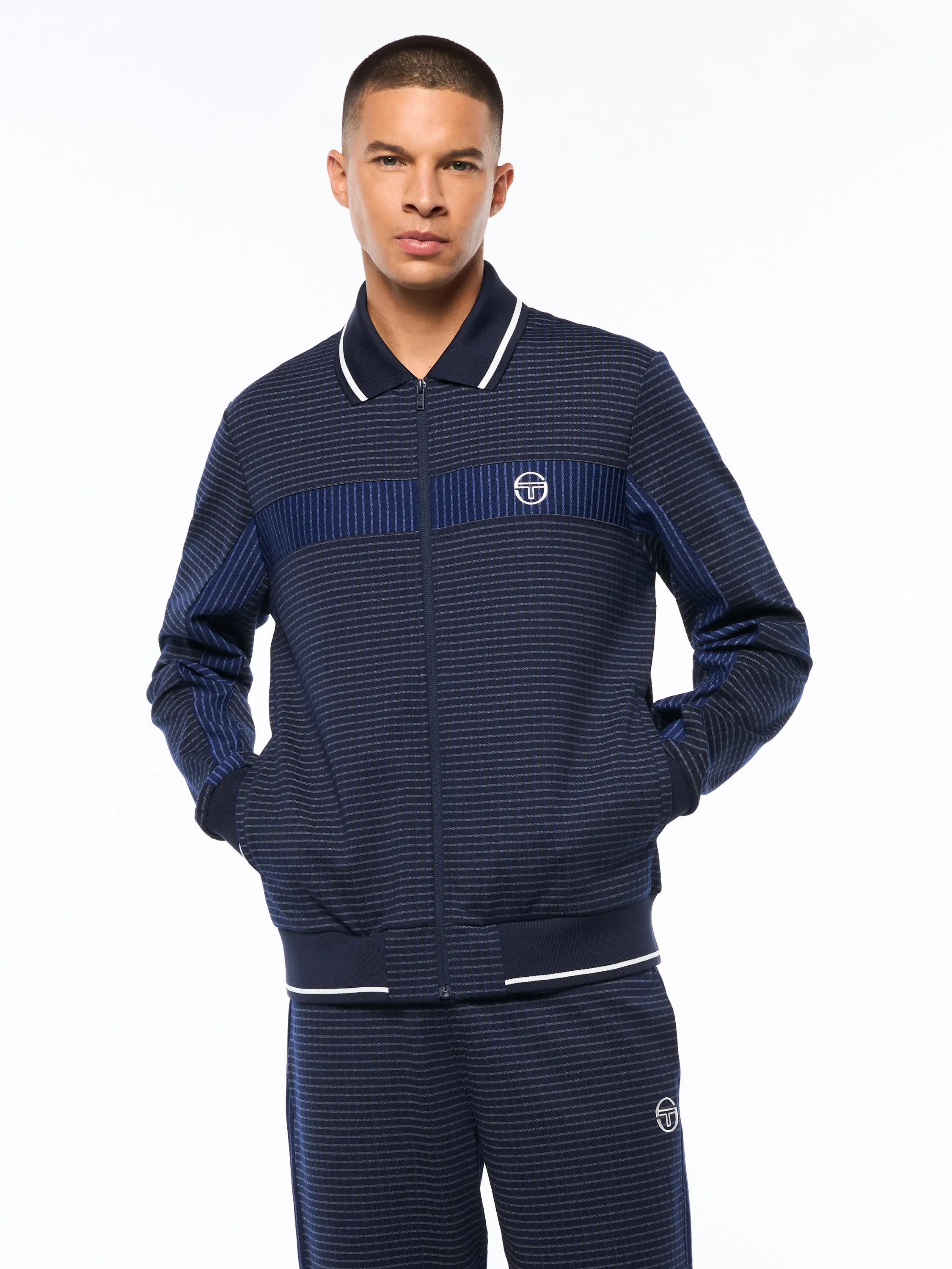 Rete Track Jacket-Maritime Blue sold by Sergio Tacchini product image thumbnail 2