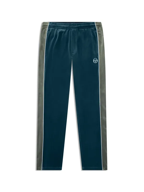 Forato Velour Track Pant-Mediterranea sold by Sergio Tacchini