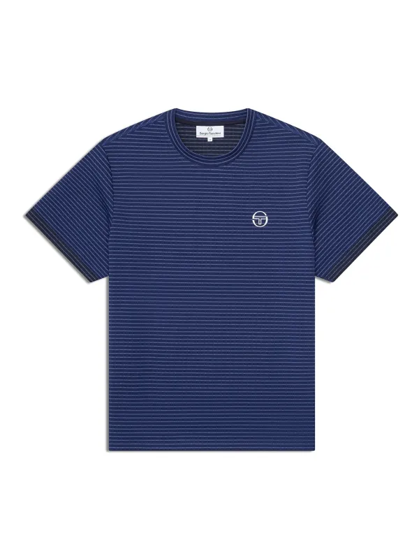 Rete T-Shirt-Maritime Blue made by Sergio Tacchini