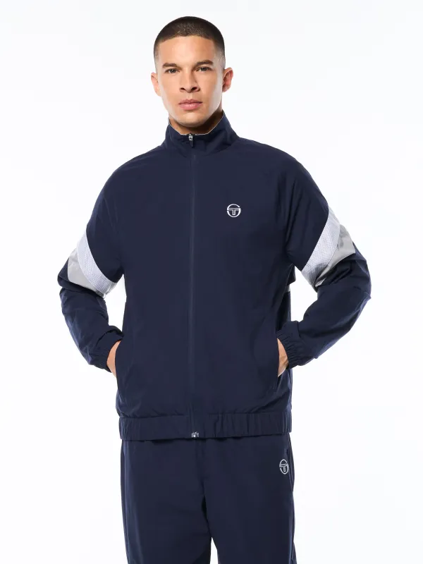 Ventilato Track Jacket-Maritime Blue sold by Sergio Tacchini