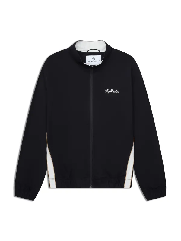 Fiamma Track  Jacket-Black Beauty made by Sergio Tacchini
