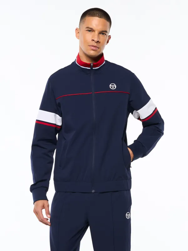 Solare Track Jacket-Maritime Blue sold by Sergio Tacchini