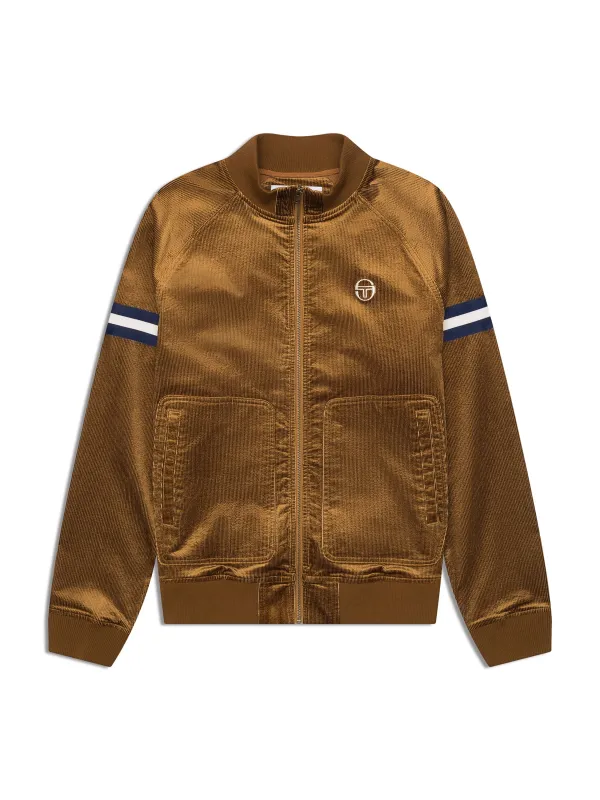 Cordurato Track Jacket- Bronze Brown sold by Sergio Tacchini
