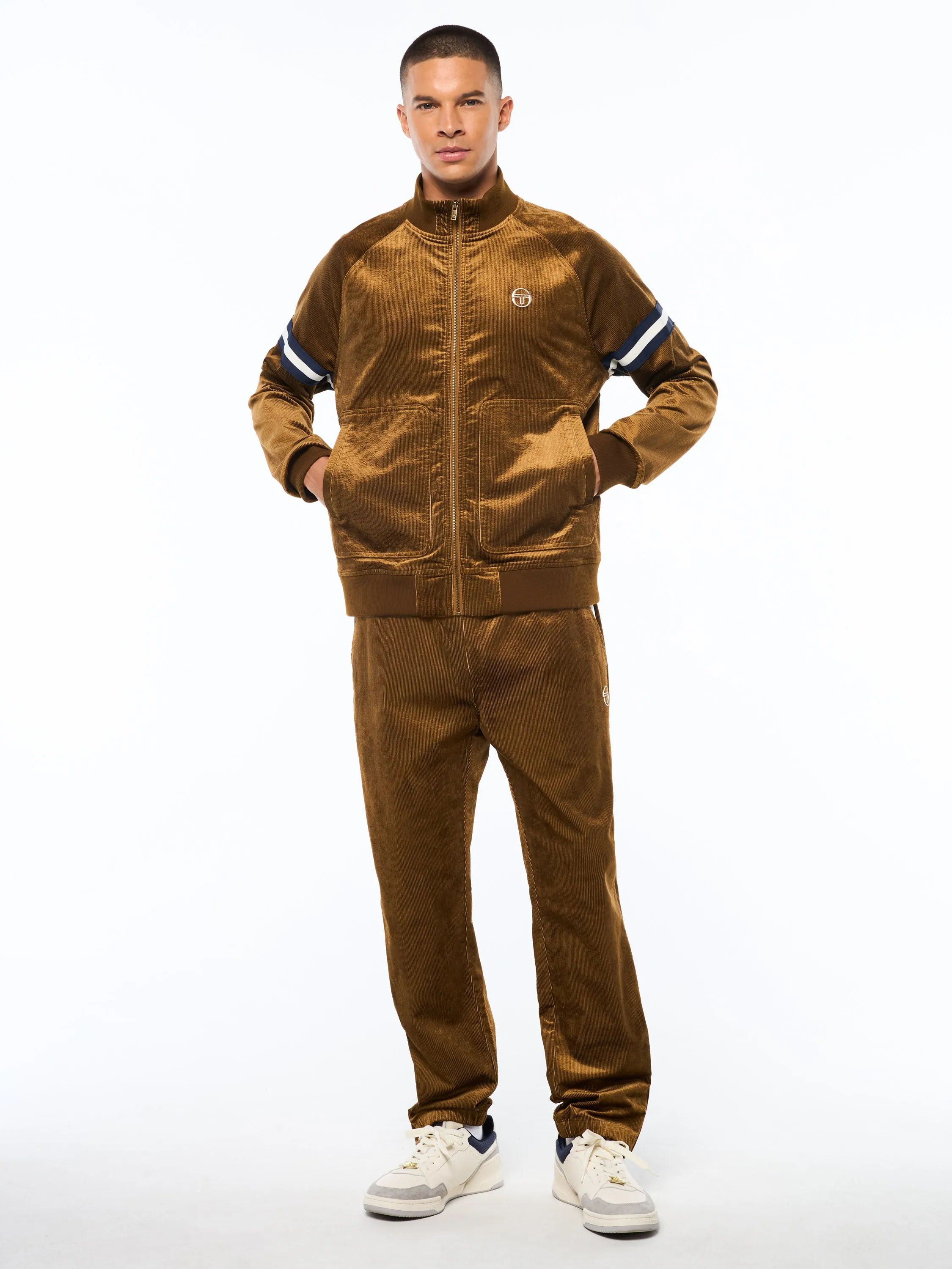 Cordurato Track Jacket- Bronze Brown sold by Sergio Tacchini product image thumbnail 3