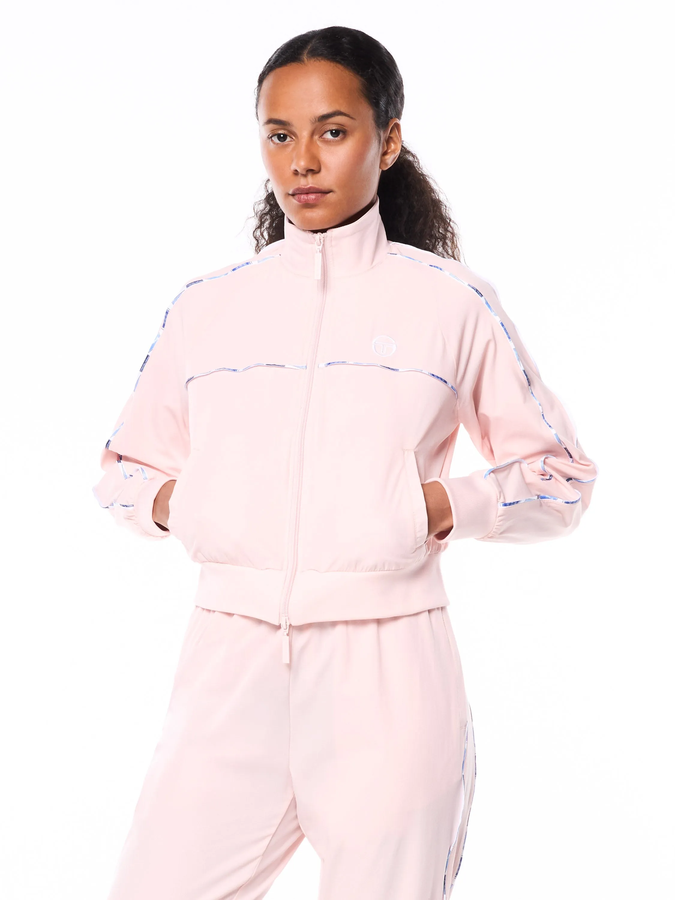 Women's Lioni Track Jacket- Barely There sold by Sergio Tacchini