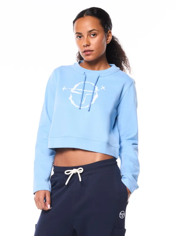 Piano Crewneck-Della Robbia Blue made by Sergio Tacchini